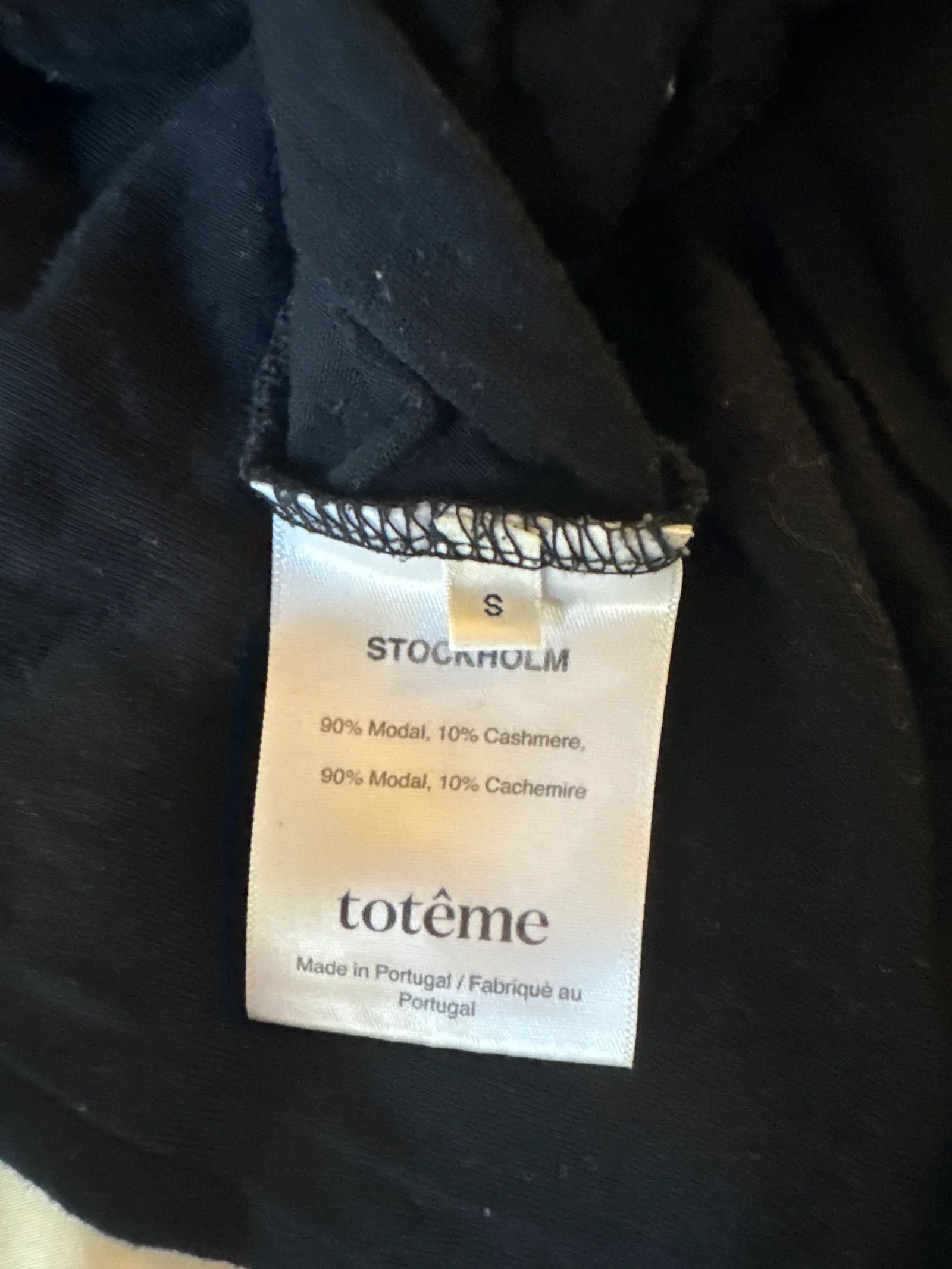 Toteme Toteme Short Sleeve T-shirt Size S / US 4 / IT 40 - 3 Thumbnail