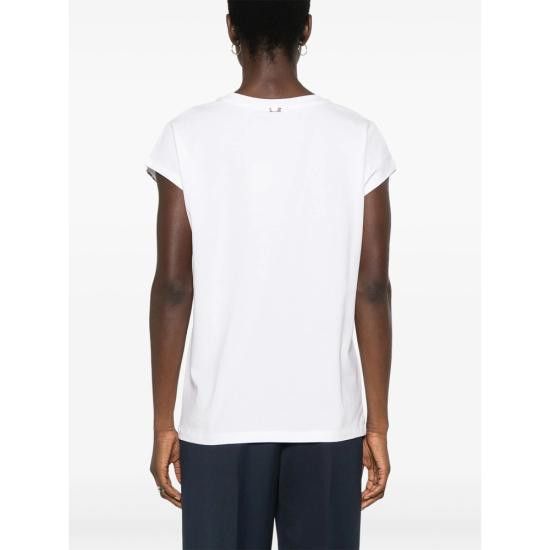 Herno HERNO Women Tops 52009 JG000279D 1021 WHITE Size M / US 6-8 / IT 42-44 - 3 Thumbnail