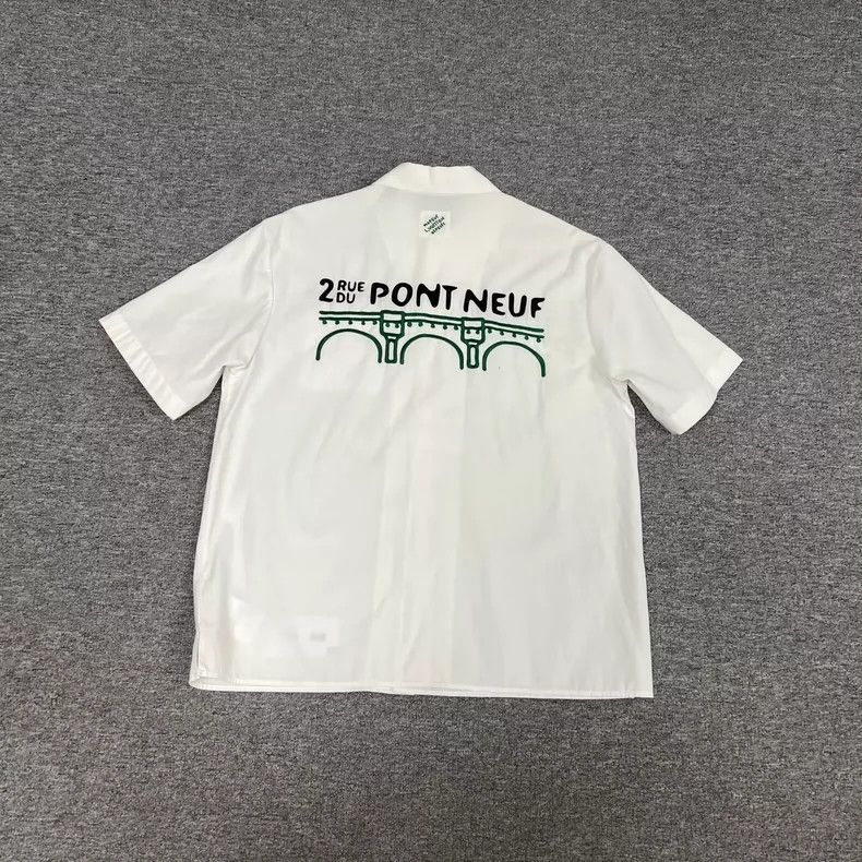 Louis Vuitton Louis Vuitton Short Sleeve Shirt with Flower