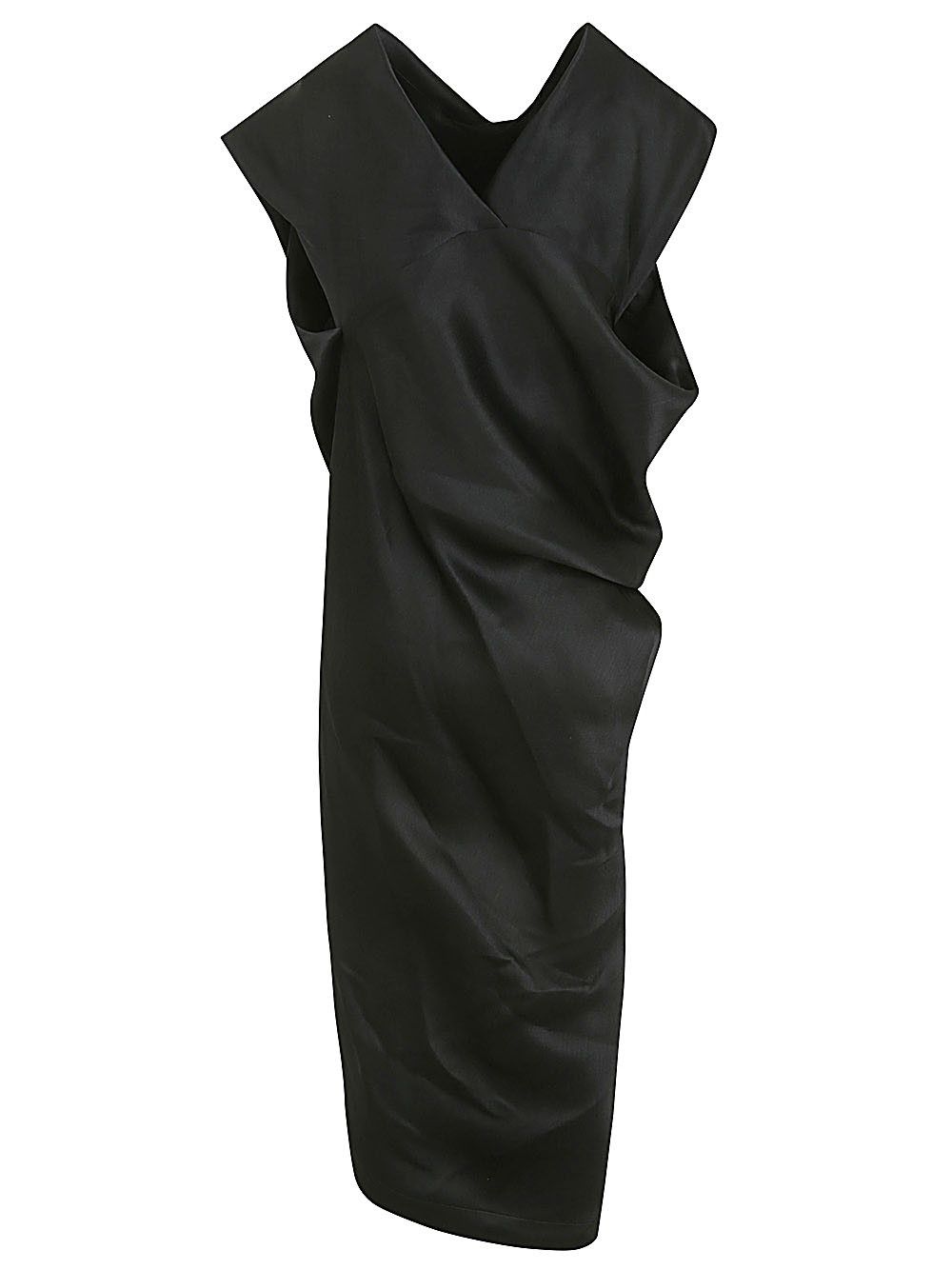 Issey Miyake ENVELOPING MIDI DRESS Size L / US 10 / IT 46 - 2 Thumbnail