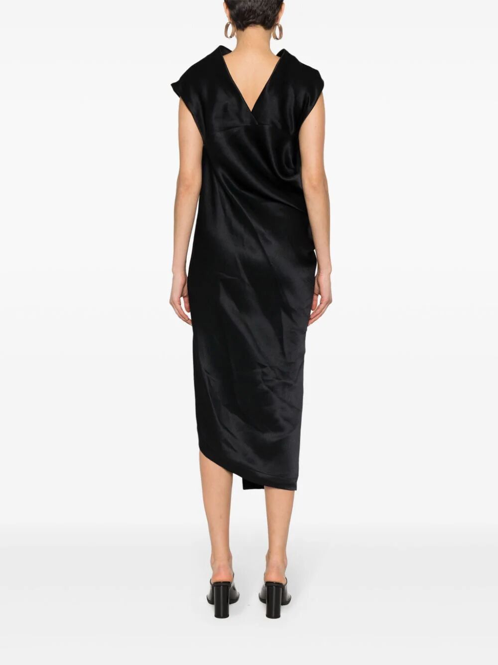 Issey Miyake ENVELOPING MIDI DRESS Size L / US 10 / IT 46 - 7 Thumbnail