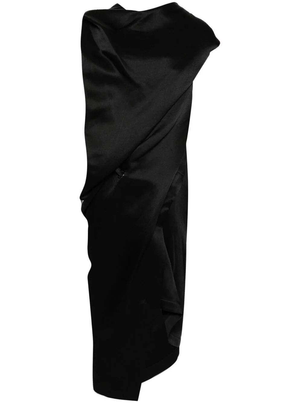 Issey Miyake ENVELOPING MIDI DRESS Size L / US 10 / IT 46 - 4 Thumbnail
