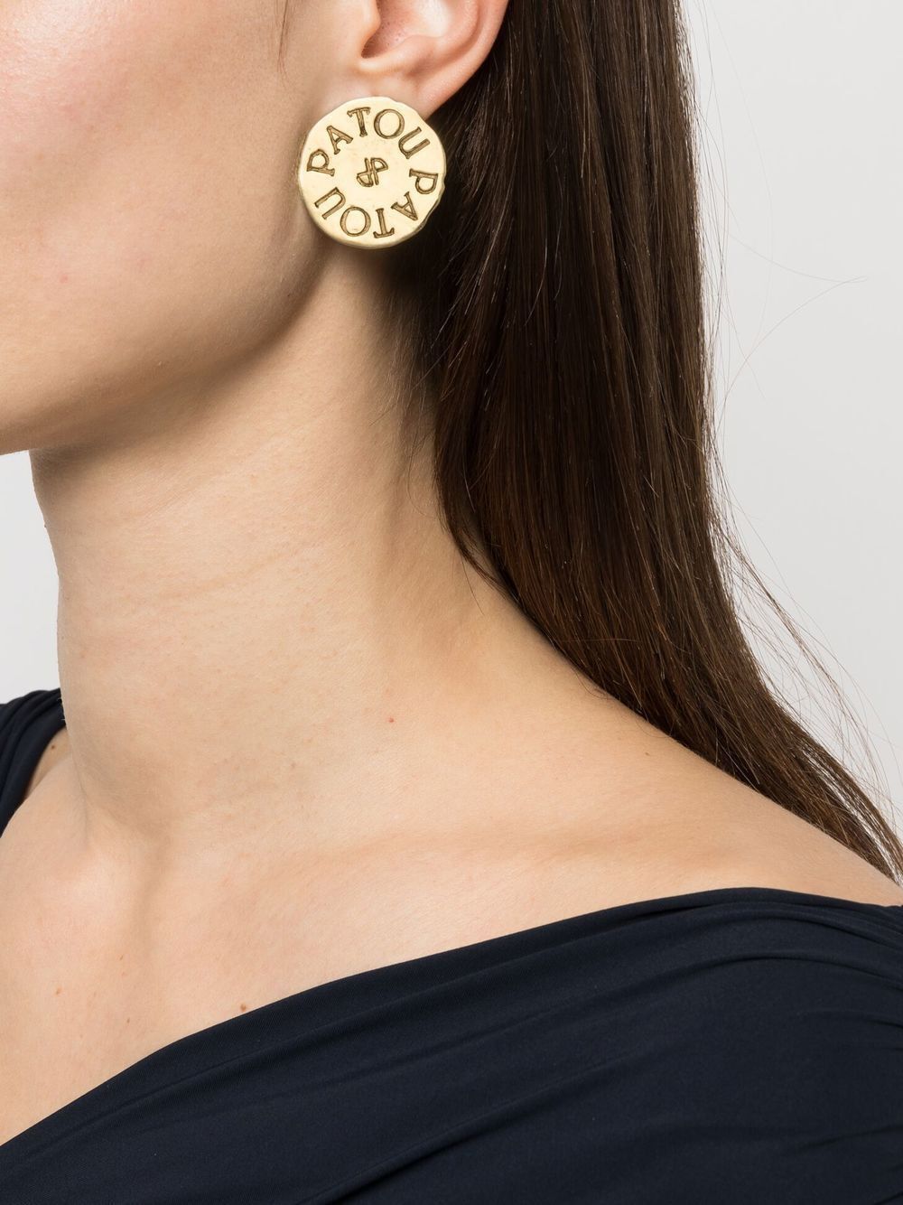 Patou PATOU ANTIQUE COIN CLIP EARRINGS Size ONE SIZE - 3 Thumbnail