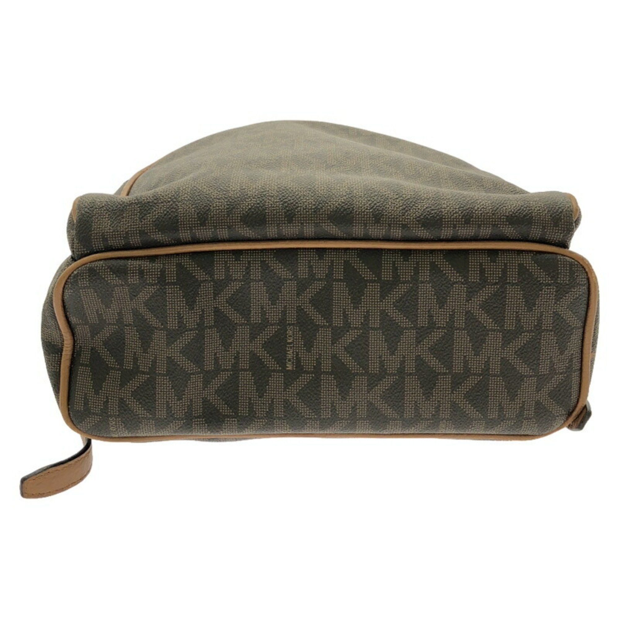 Michael Kors MICHAEL KORS Signature MD Backpack Michael Kors Brown 35S7GAYB1B Size ONE SIZE - 4 Thumbnail