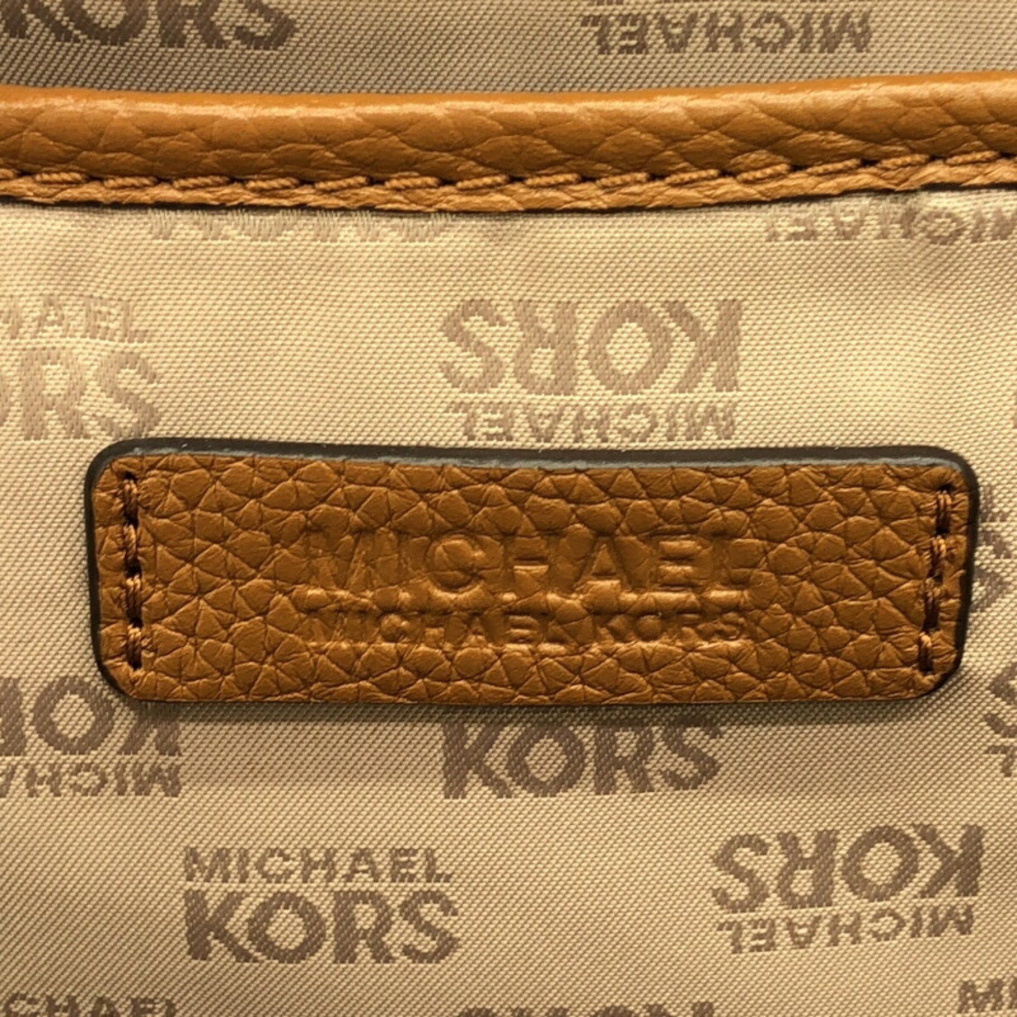 Michael Kors MICHAEL KORS Signature MD Backpack Michael Kors Brown 35S7GAYB1B Size ONE SIZE - 3 Thumbnail