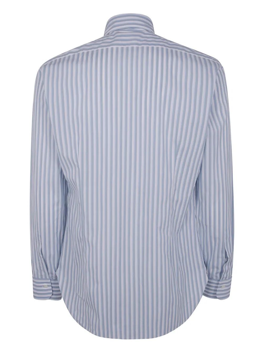 Barba Napoli CLASSIC DOUBLE STRIPES SHIRT Size US M / EU 48-50 / 2 - 6 Thumbnail