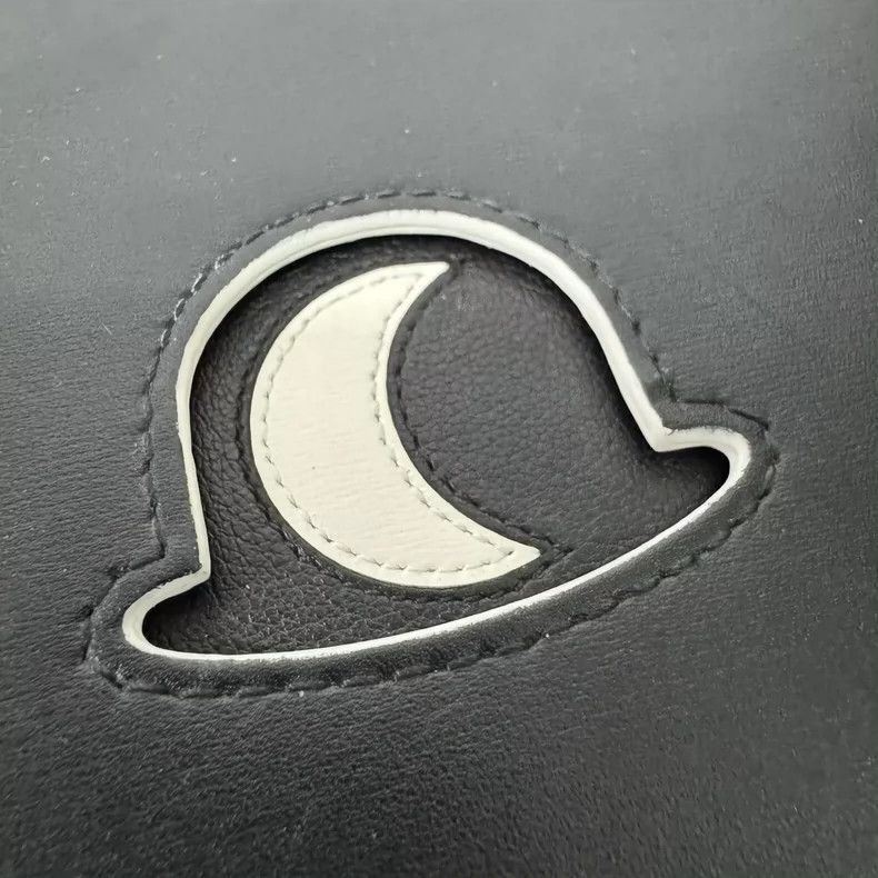 Delvaux Black Leather Wallet with Hat Design Wallets