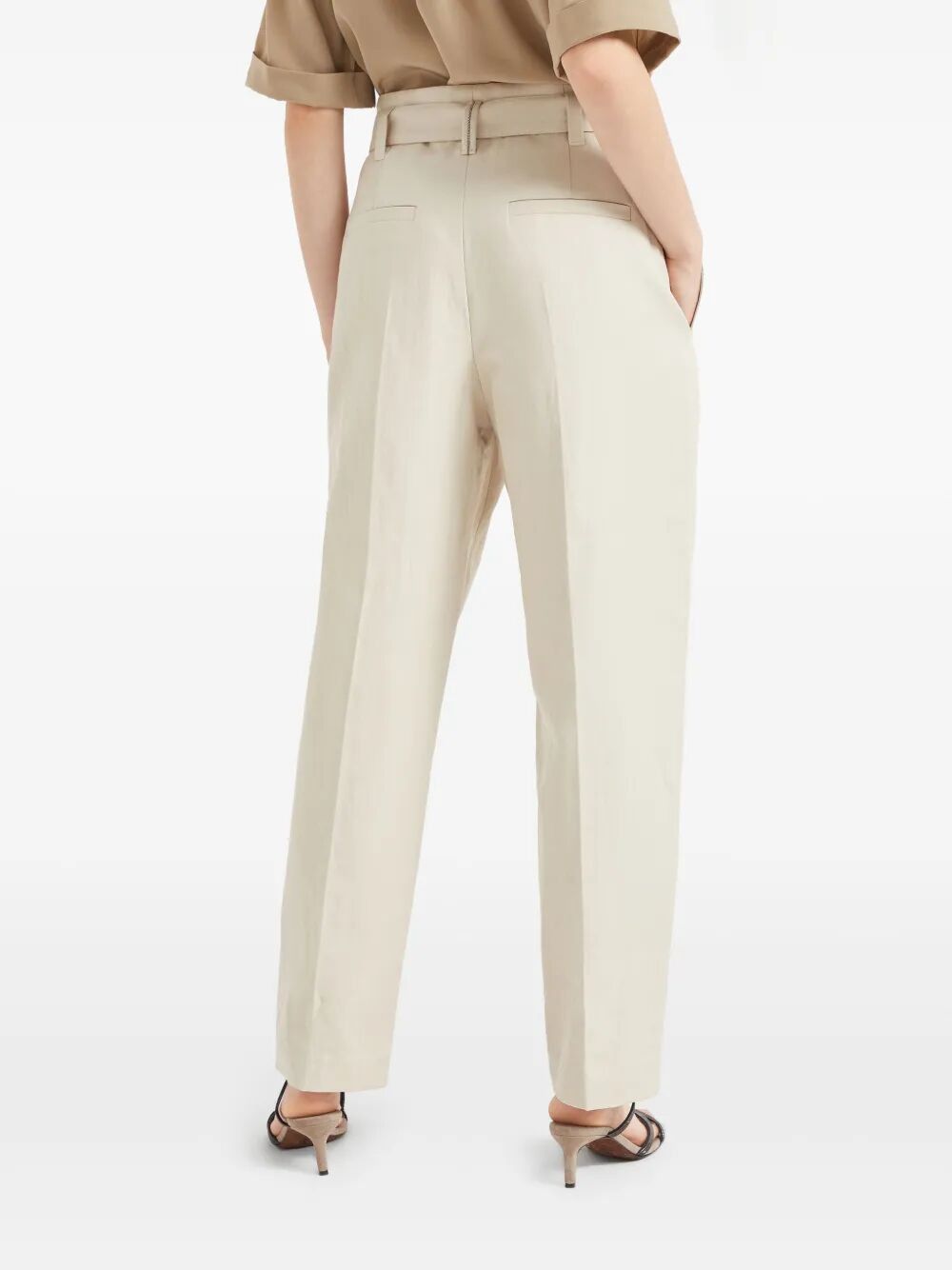 Brunello Cucinelli REGULAR BELT TROUSERS Size 32" / US 10 / IT 46 - 6 Thumbnail