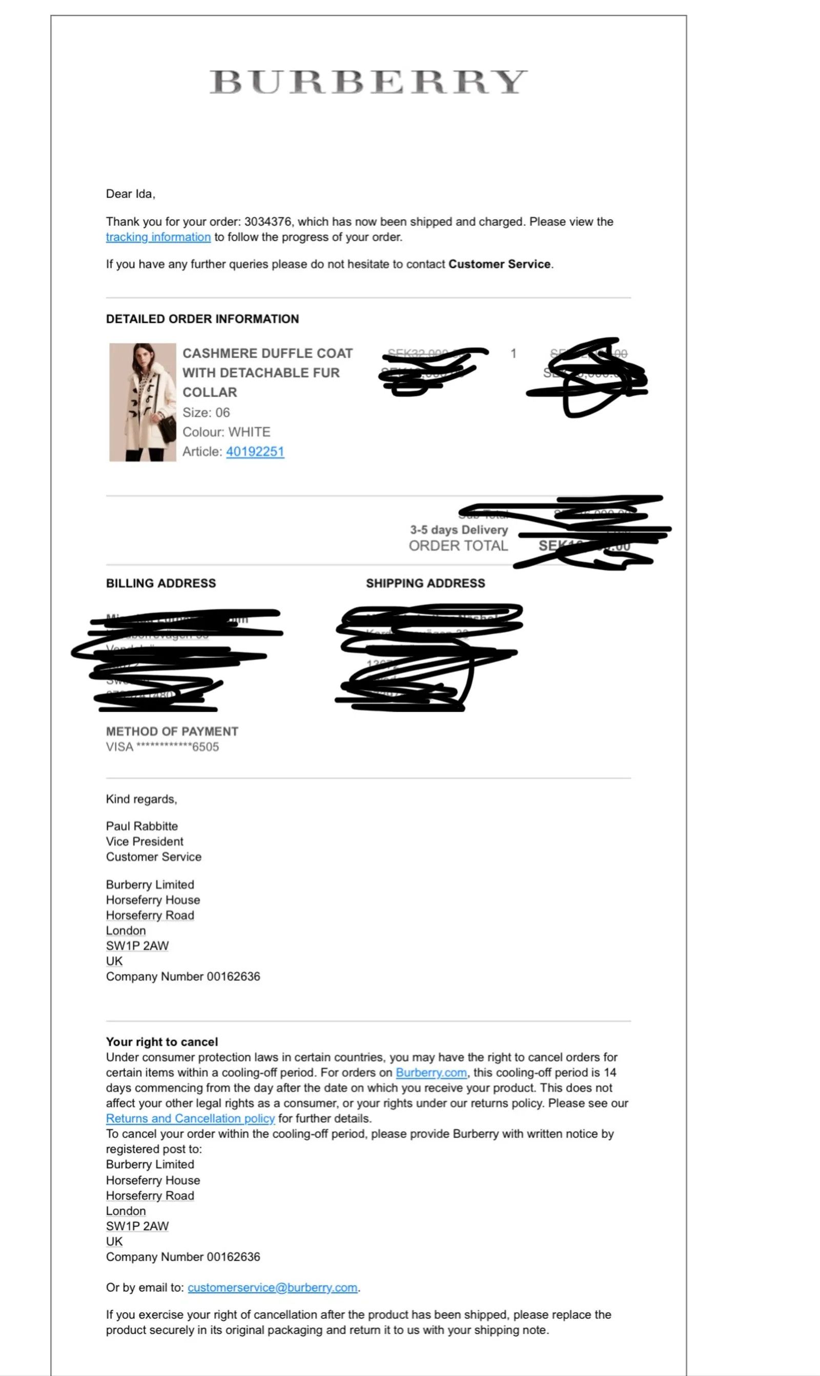 Burberry Burberry Coat Size S / US 4 / IT 40 - 4 Thumbnail