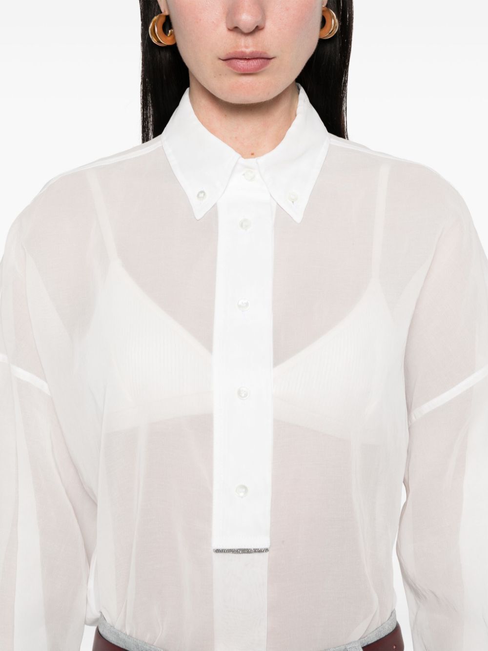 Brunello Cucinelli CLASSIC SHIRT Size XL / US 12-14 / IT 48-50 - 2 Thumbnail