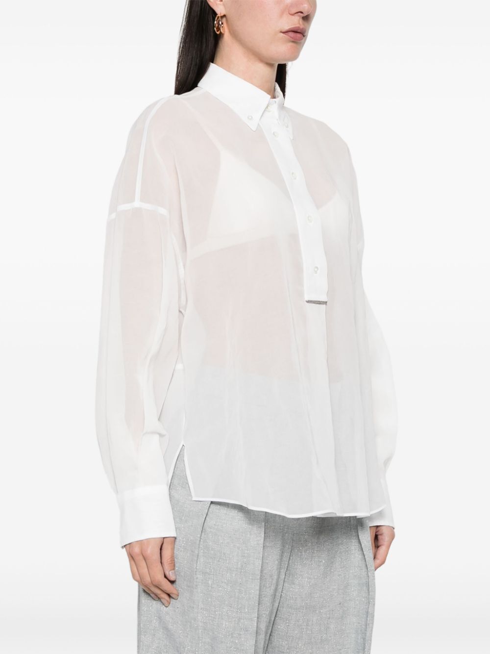 Brunello Cucinelli CLASSIC SHIRT Size XL / US 12-14 / IT 48-50 - 5 Thumbnail