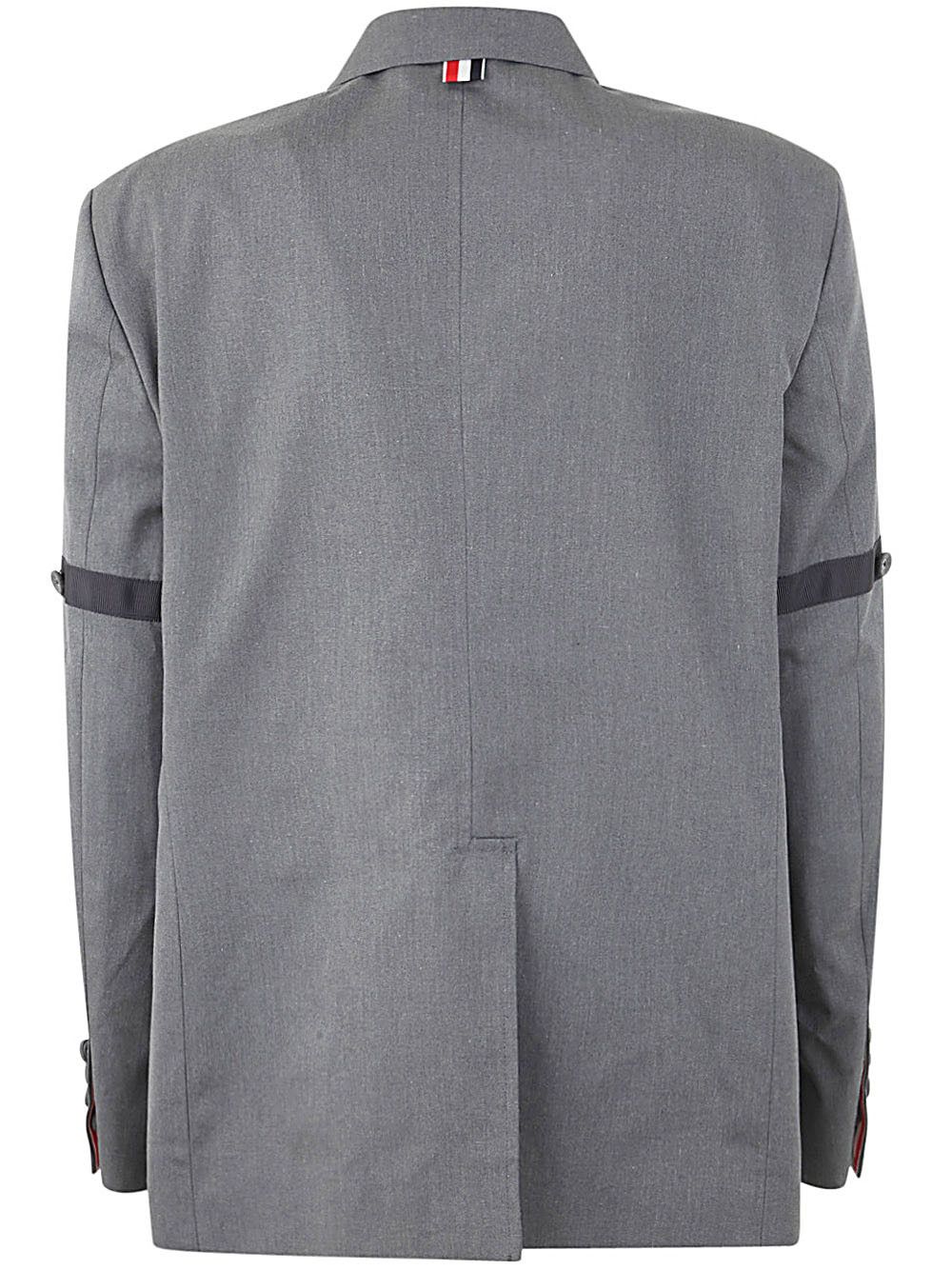 Thom Browne UNSTRUCTURED STRAIGHT FIT SB S/C WITH GG ARMBAND IN TYPEWRITER CLOTH Size US M / EU 48-50 / 2 - 4 Thumbnail