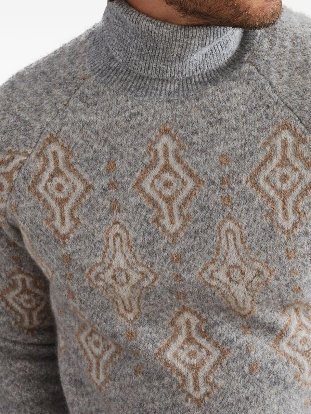 Brunello Cucinelli TURTLENECK SWEATER Size US XL / EU 56 / 4 - 3 Thumbnail