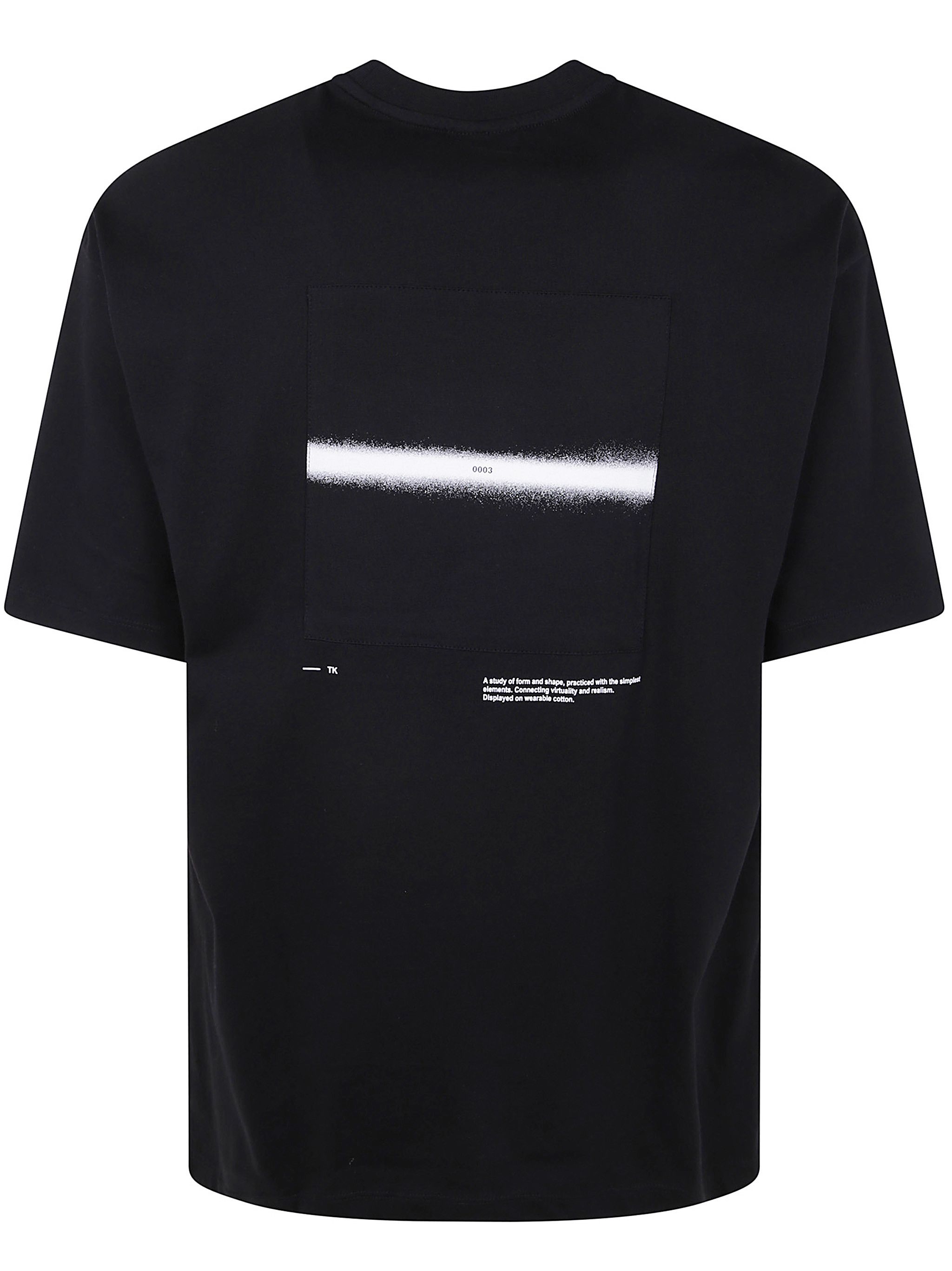Thom Krom MEN T-SHIRT WORKED Size US M / EU 48-50 / 2 - 2 Thumbnail