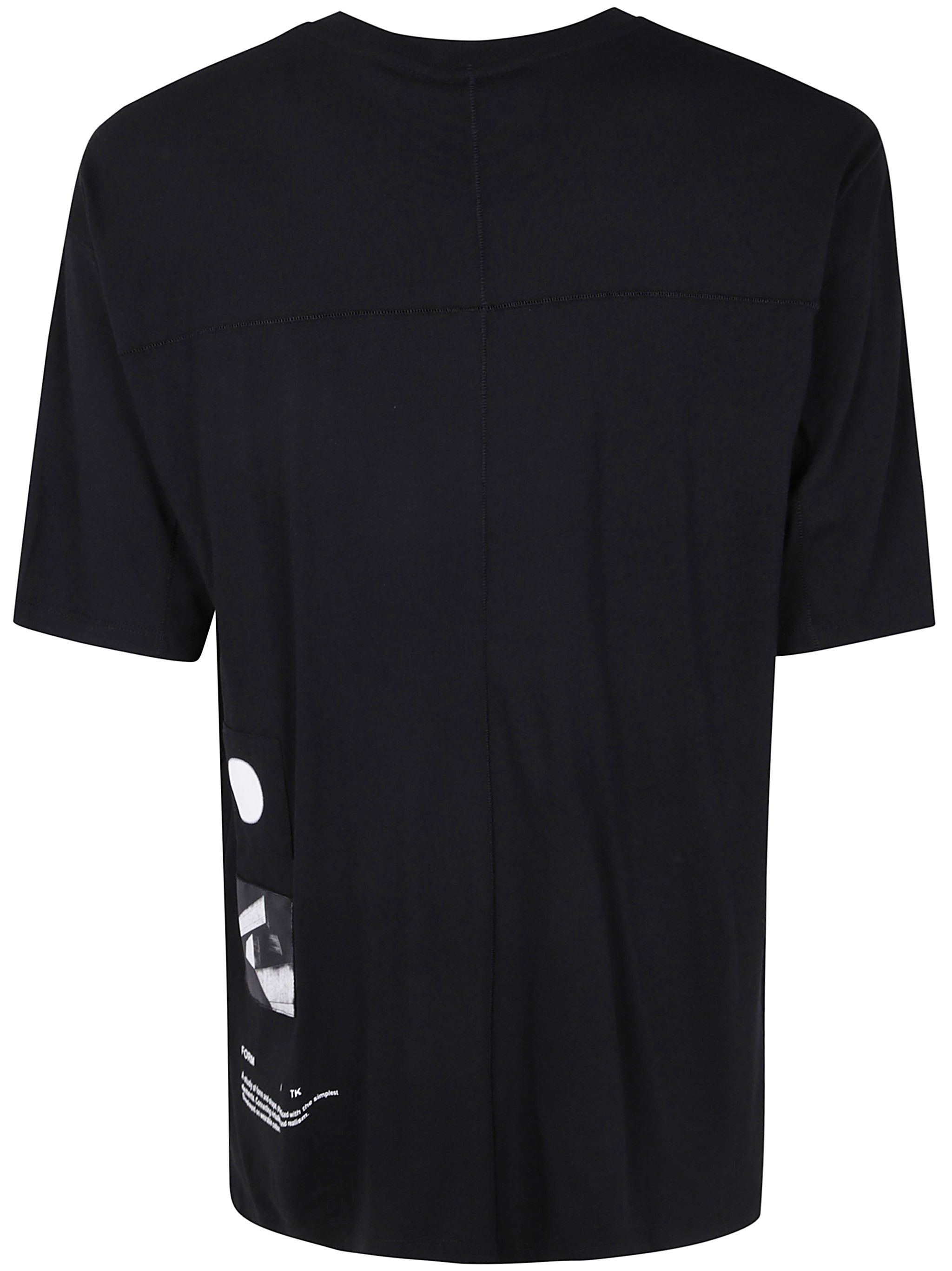 Thom Krom MEN T-SHIRT WORKED Size US M / EU 48-50 / 2 - 2 Thumbnail