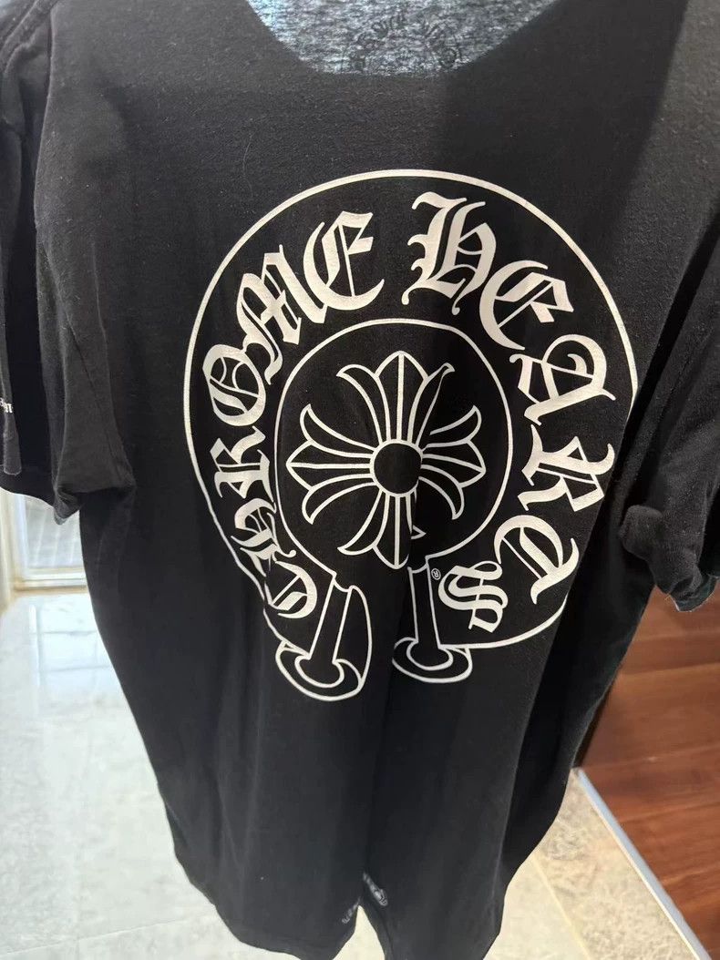 Chrome Hearts Chrome Hearts Black Short Sleeve T-Shirt Size US M / EU 48-50 / 2 - 2 Thumbnail
