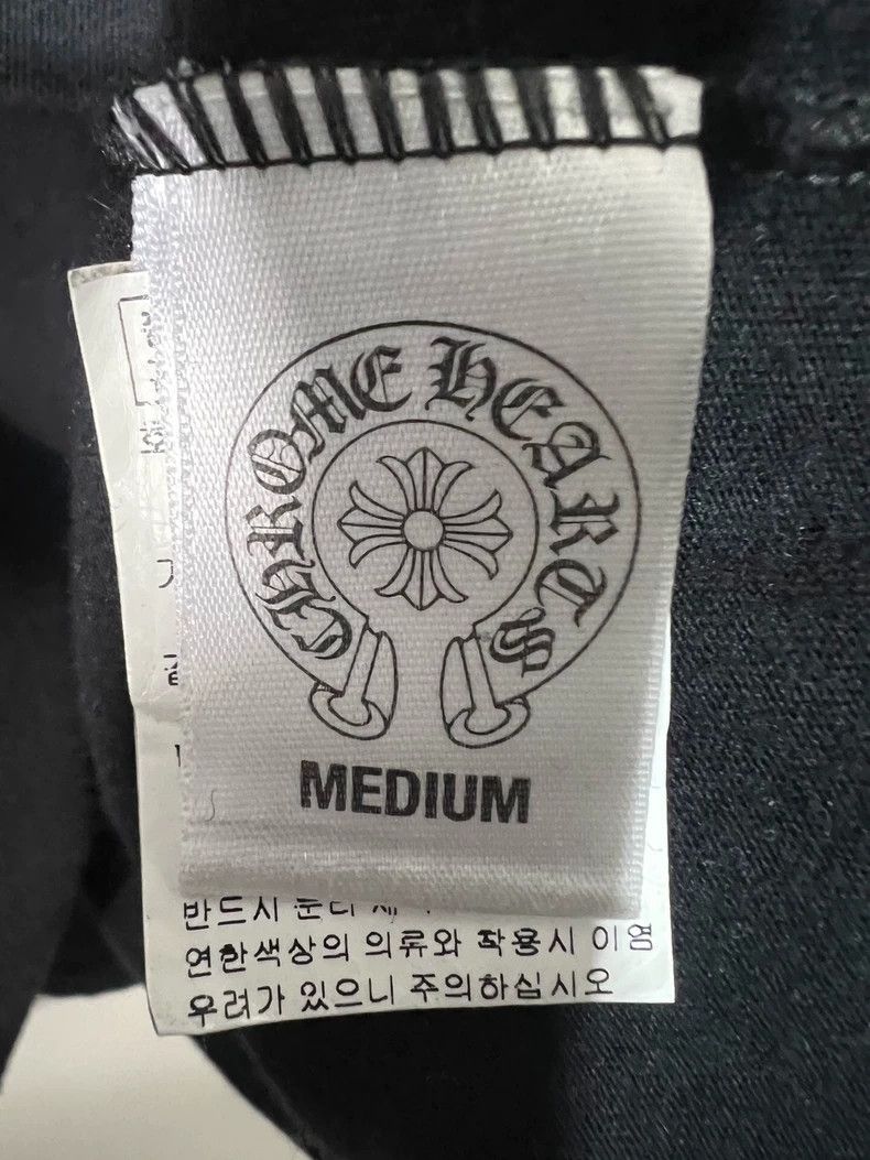 Chrome Hearts Chrome Hearts Black Short Sleeve T-Shirt Size US M / EU 48-50 / 2 - 5 Thumbnail