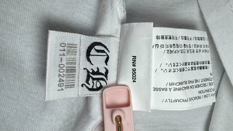 Chrome Hearts Chrome Hearts White V-Neck Short Sleeve Tee Size US M / EU 48-50 / 2 - 8 Thumbnail