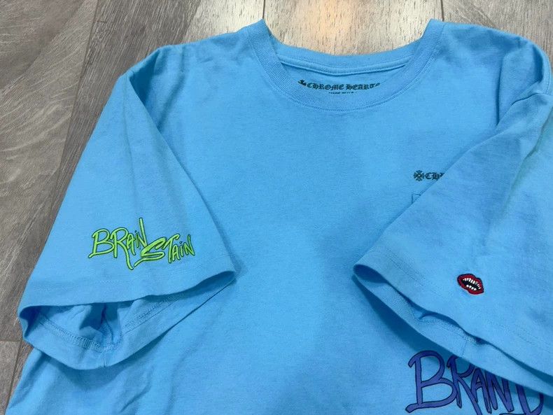 Chrome Hearts Chrome Hearts Matty Boy Baby Blue T-Shirt Size US XXL / EU 58 / 5 - 3 Thumbnail