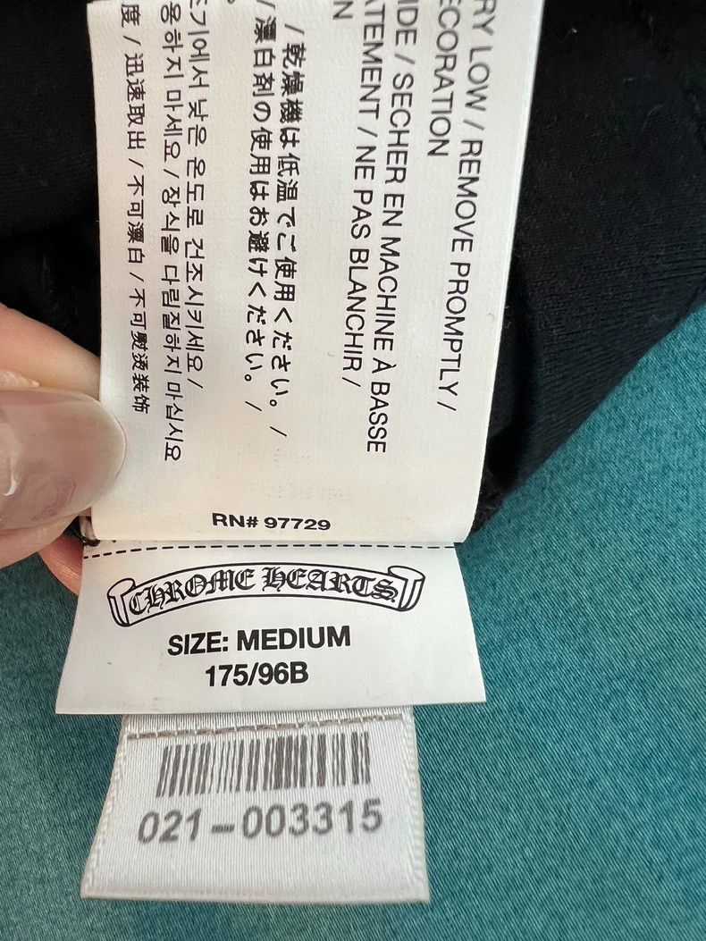 Chrome Hearts Chrome Hearts Limited Edition Black T-Shirt Size US M / EU 48-50 / 2 - 6 Thumbnail