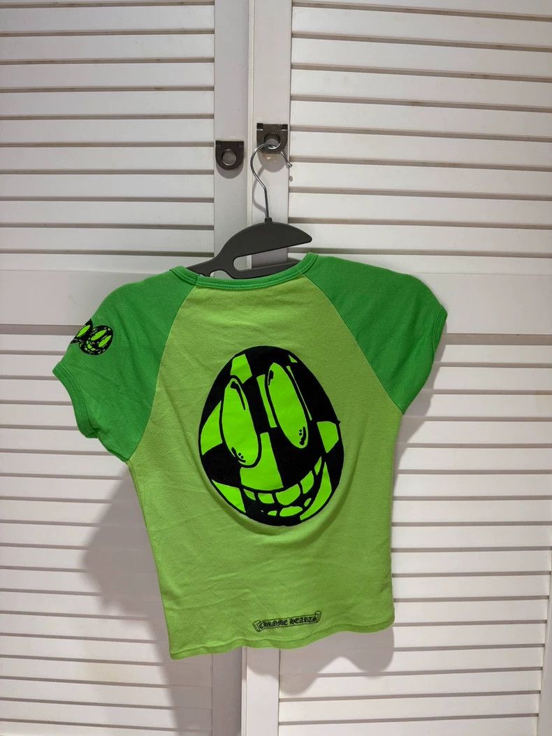 Chrome Hearts Short Sleeve Green Shirt with Logo Size US S / EU 44-46 / 1 - 2 Thumbnail