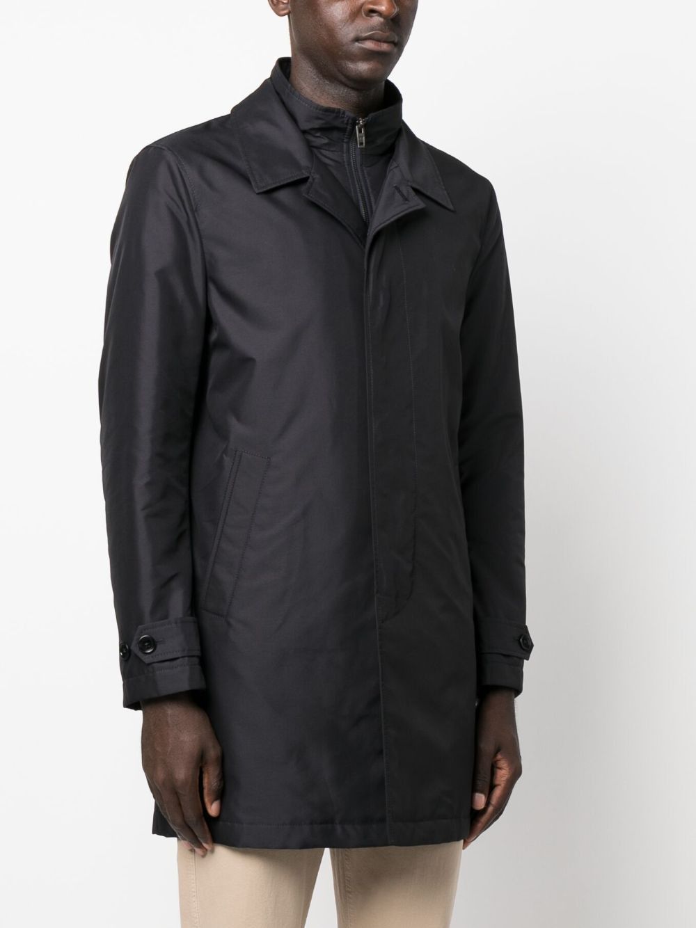 Fay EASY MORNING DOUBLE BREASTED COAT Size US XXL / EU 58 / 5 - 4 Thumbnail