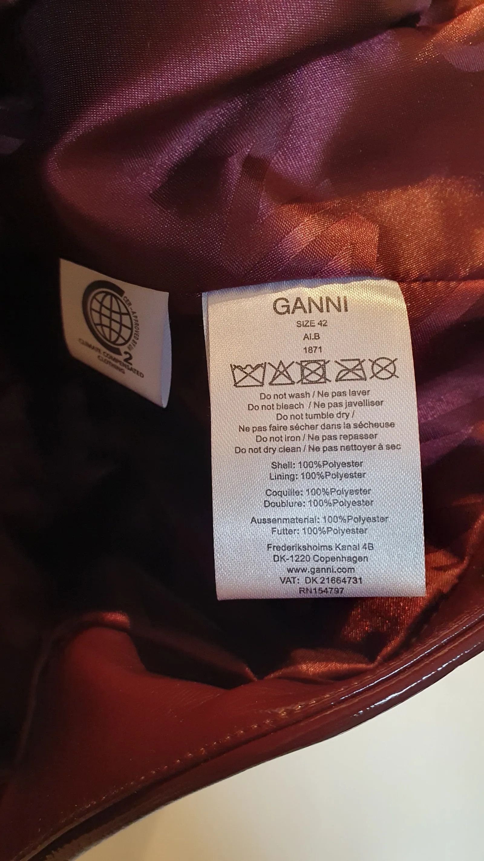 Ganni Ganni Skirt Size 30" / US 8 / IT 44 - 4 Thumbnail