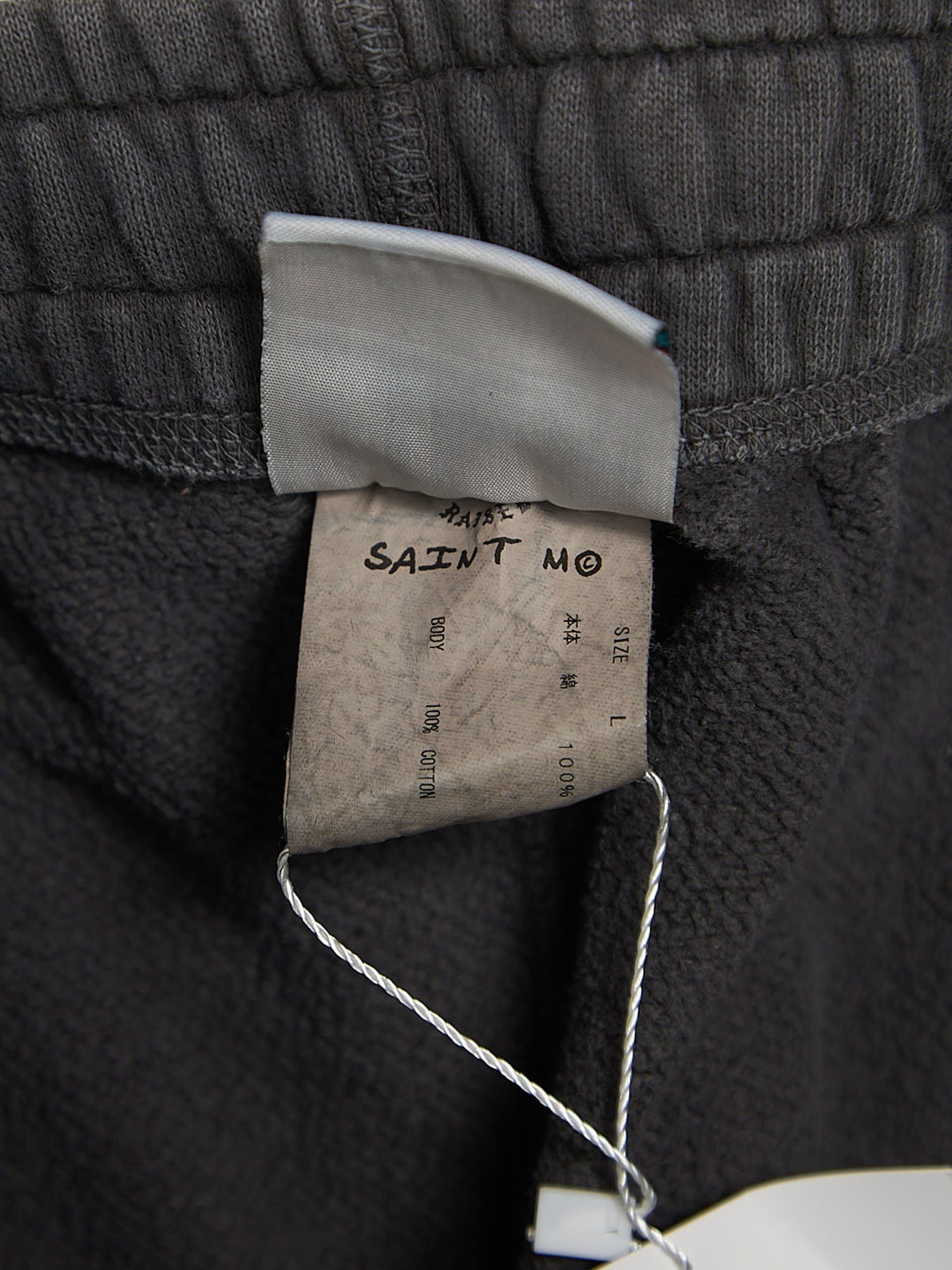 Saint Michael Gray Printed Cotton Sweatpants Size US 34 / EU 50 - 5 Thumbnail
