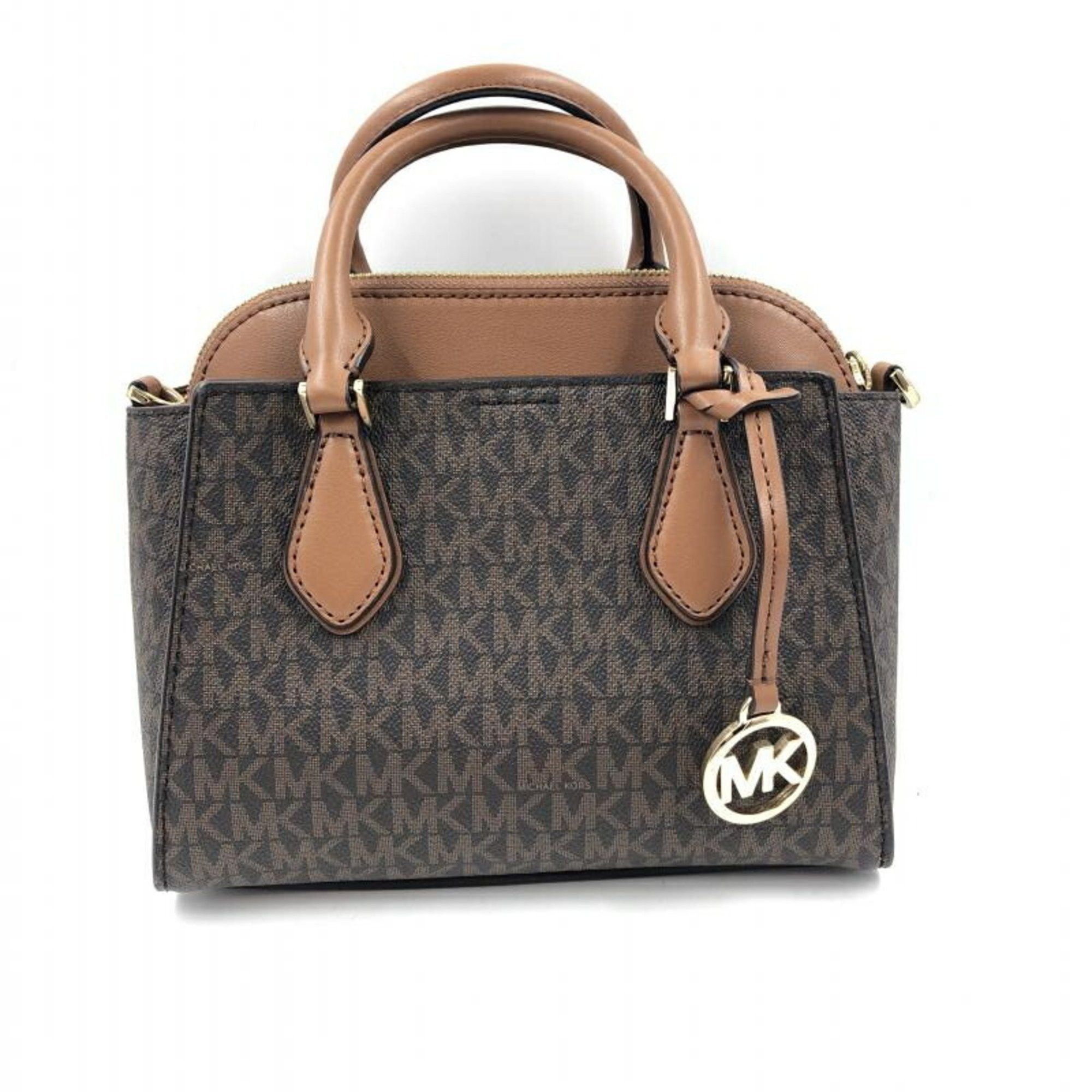 Michael Kors MICHAEL KORS Satchel Dahlia Bag Brown 35S1GDIC1B Size ONE SIZE - 3 Thumbnail