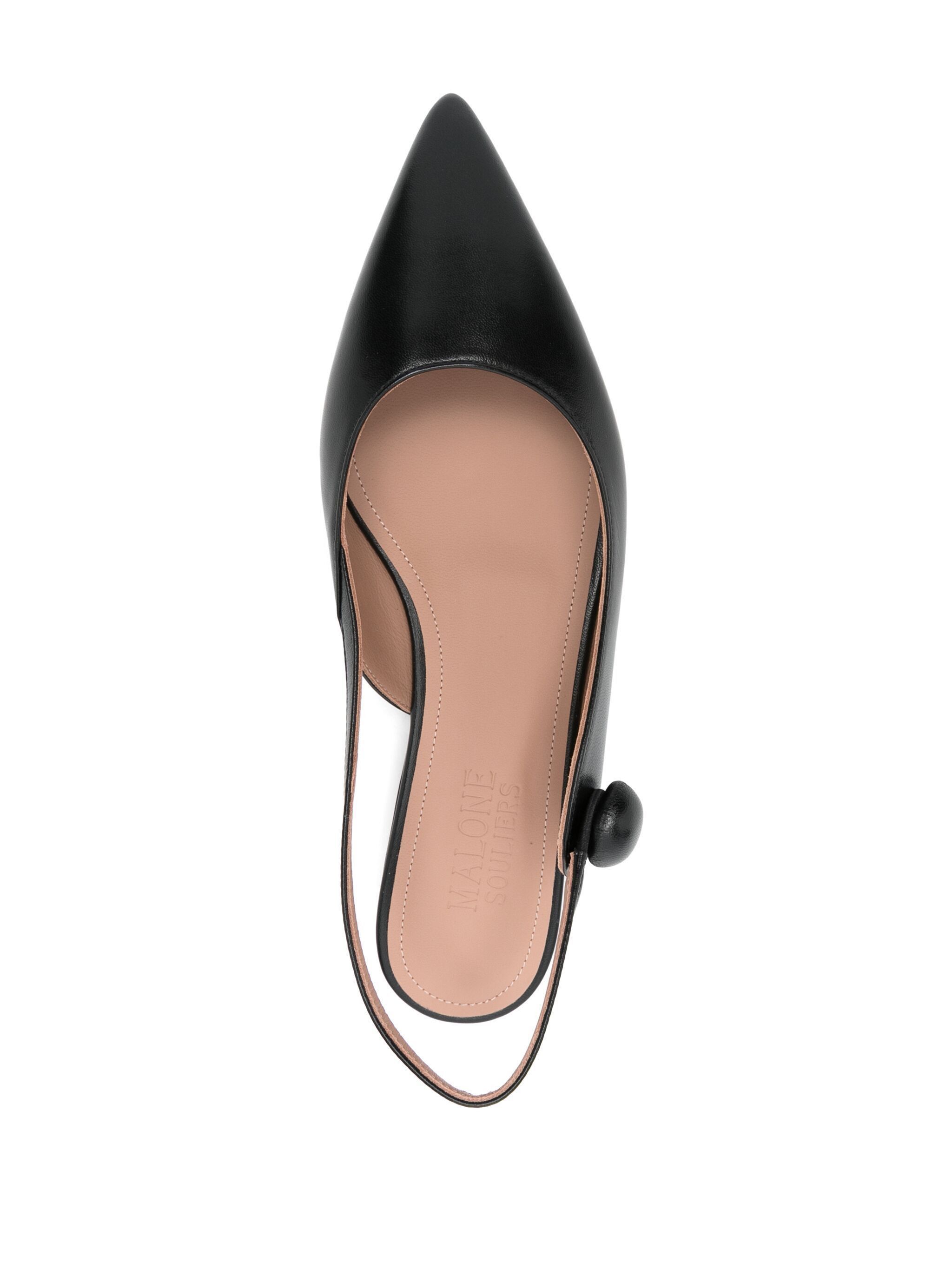 Malone Souliers PALMER 10 FLAT SLING BACK Size US 7.5 / IT 37.5 - 3 Thumbnail