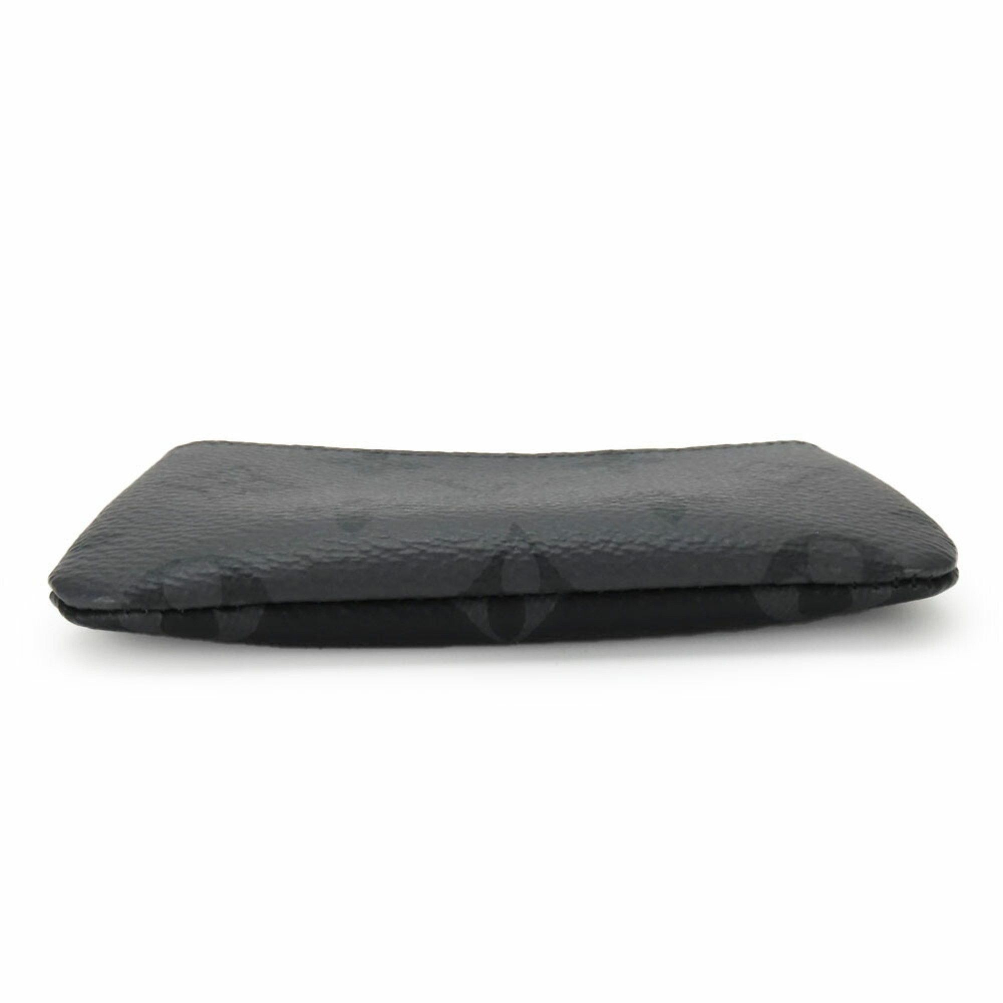 Louis Vuitton Louis Vuitton Wallet/Coin Case Pochette Cle M80905 Monogram Eclipse Gray Black Key Accessories Men's LOUIS VUITTON Size ONE SIZE - 3 Thumbnail