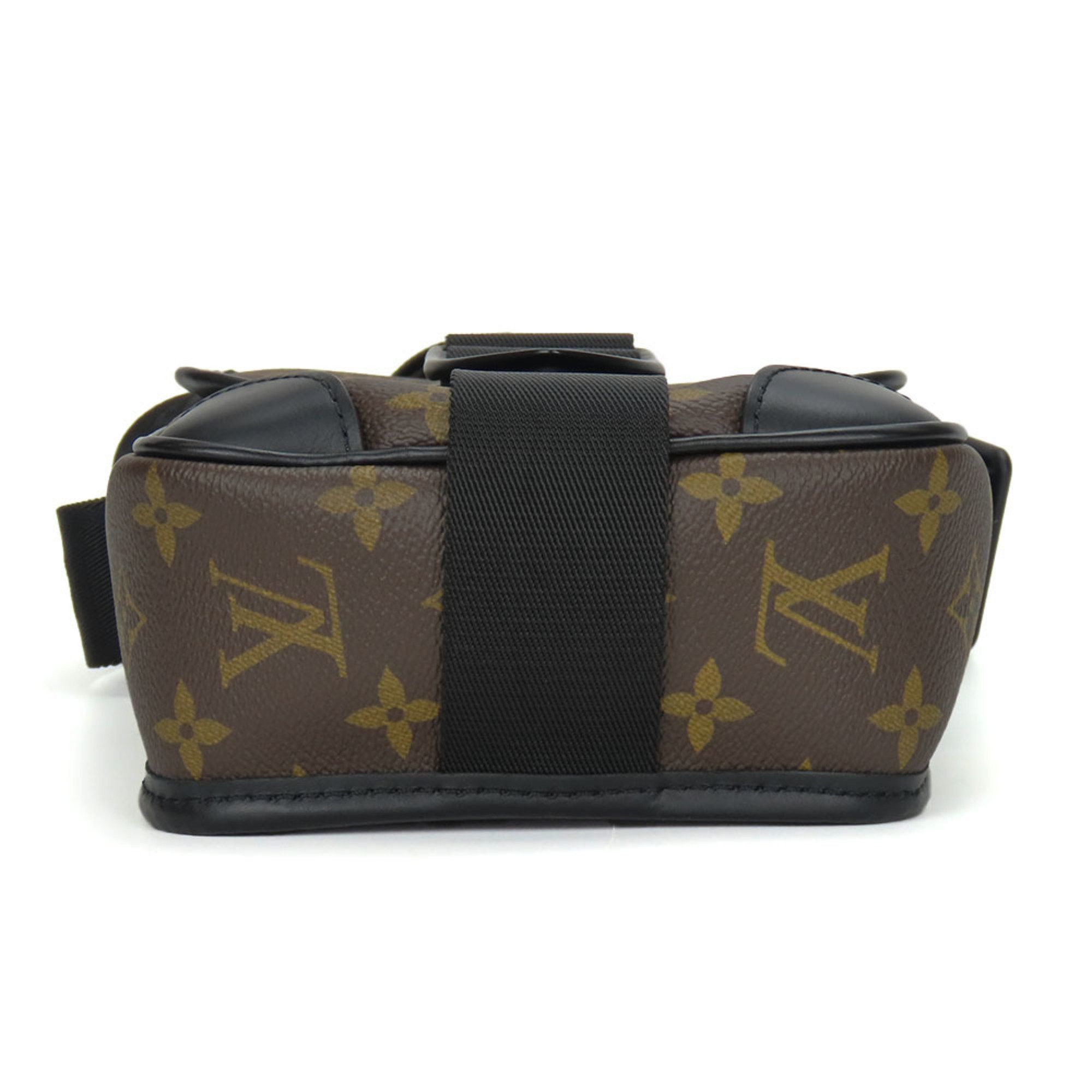 Louis Vuitton Louis Vuitton Shoulder Bag Archie M46442 Monogram Macassar Brown Black Men's LOUIS VUITTON Size ONE SIZE - 4 Thumbnail
