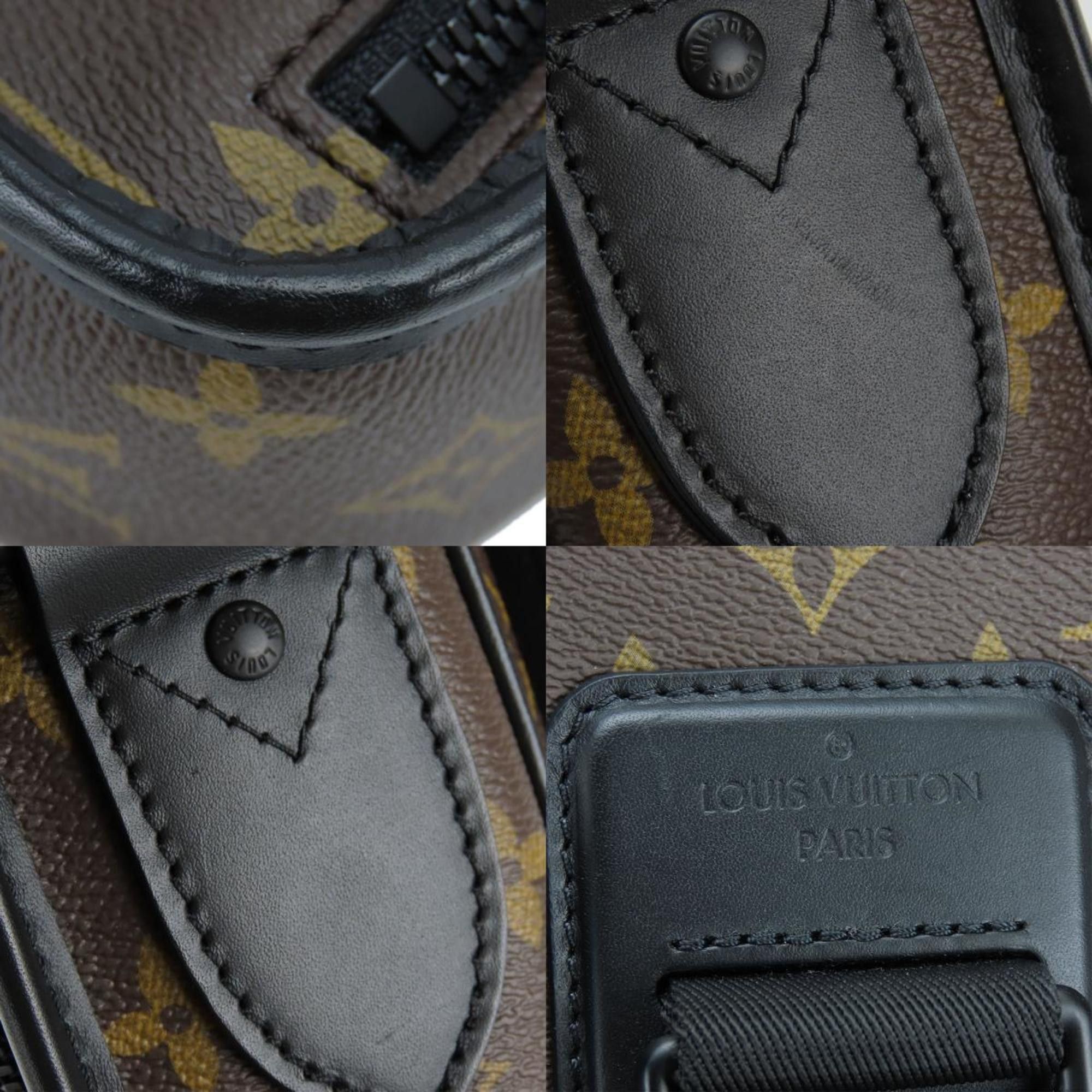 Louis Vuitton Louis Vuitton Shoulder Bag Archie M46442 Monogram Macassar Brown Black Men's LOUIS VUITTON Size ONE SIZE - 6 Thumbnail