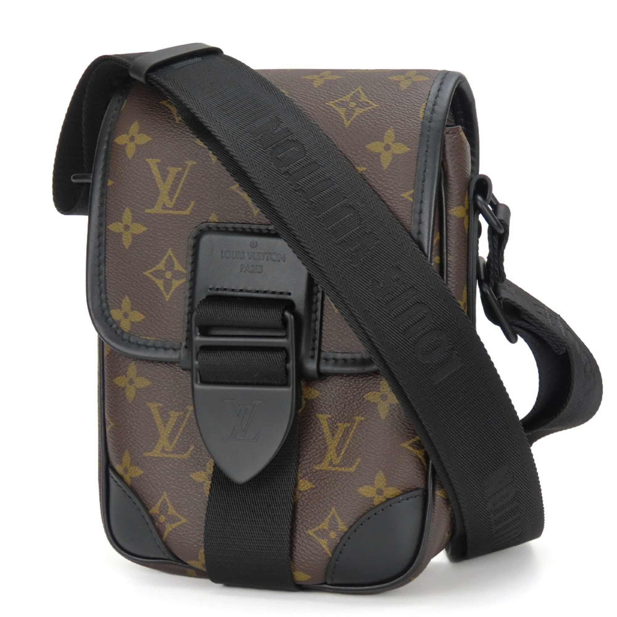 Louis Vuitton Louis Vuitton Shoulder Bag Archie M46442 Monogram Macassar Brown Black Men's LOUIS VUITTON Size ONE SIZE - 2 Thumbnail
