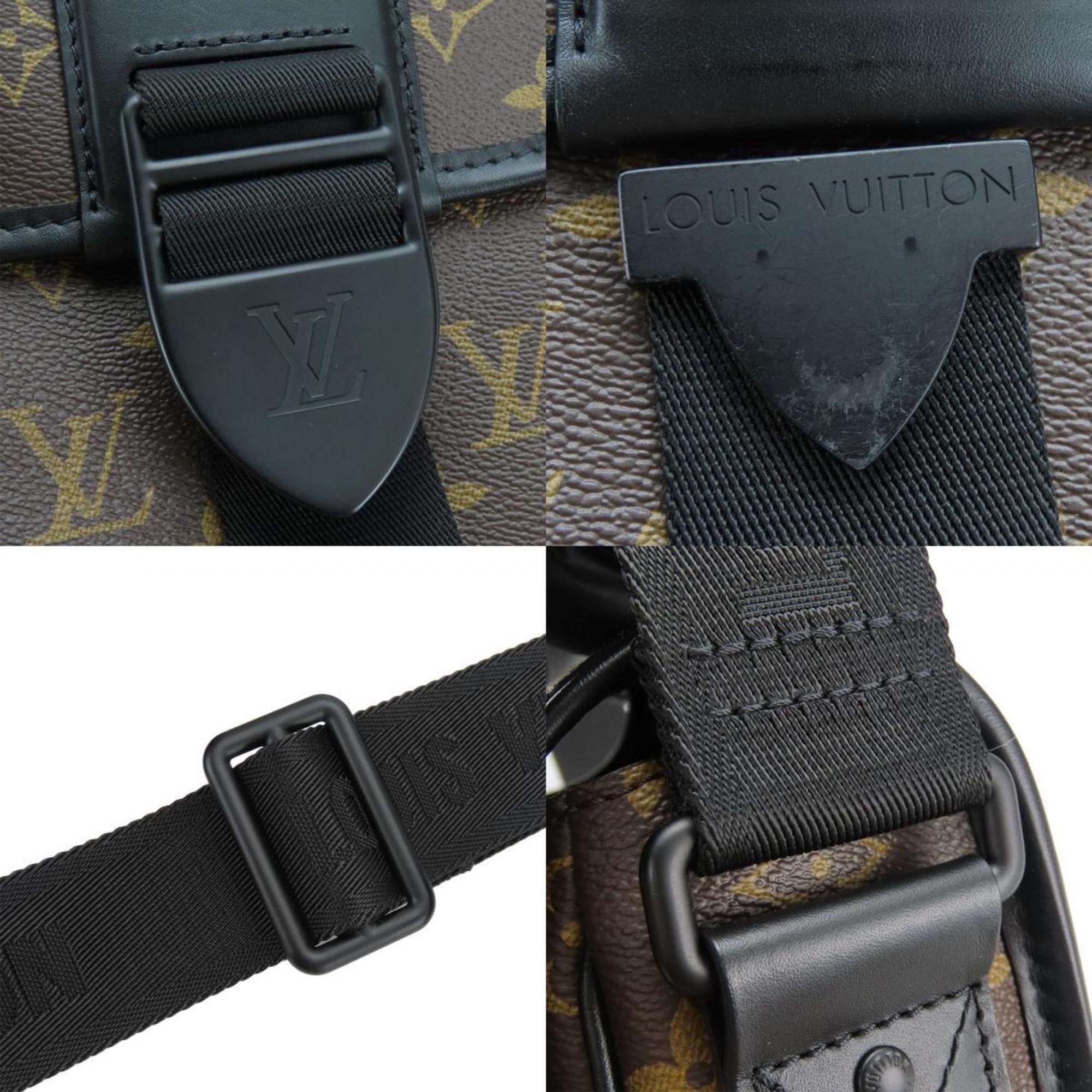 Louis Vuitton Louis Vuitton Shoulder Bag Archie M46442 Monogram Macassar Brown Black Men's LOUIS VUITTON Size ONE SIZE - 7 Thumbnail