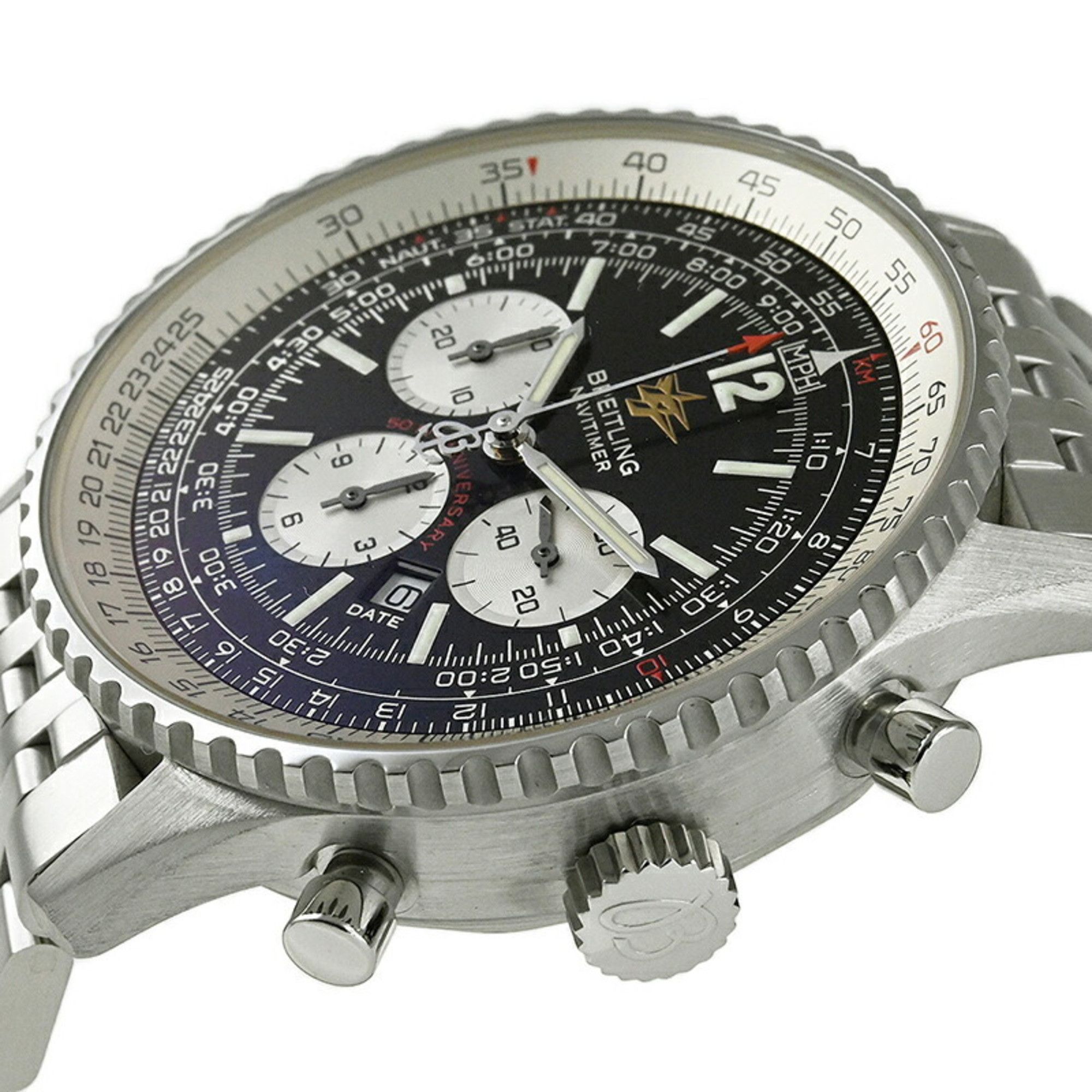 Breitling BREITLING Navitimer 50th Anniversary Watch 12B33NP (1322) v1574 Size ONE SIZE - 3 Thumbnail