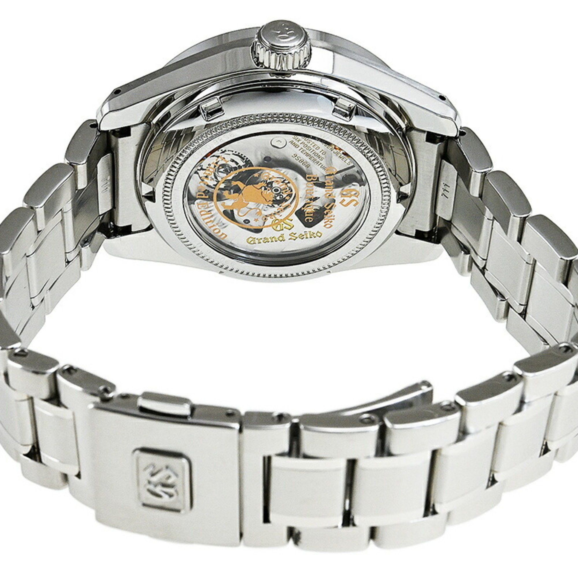 Seiko SEIKO Grand Seiko Heritage Collection 9S Mechanical Hi-Beat 36000 GMT Watch SBGJ235 Size ONE SIZE - 7 Thumbnail
