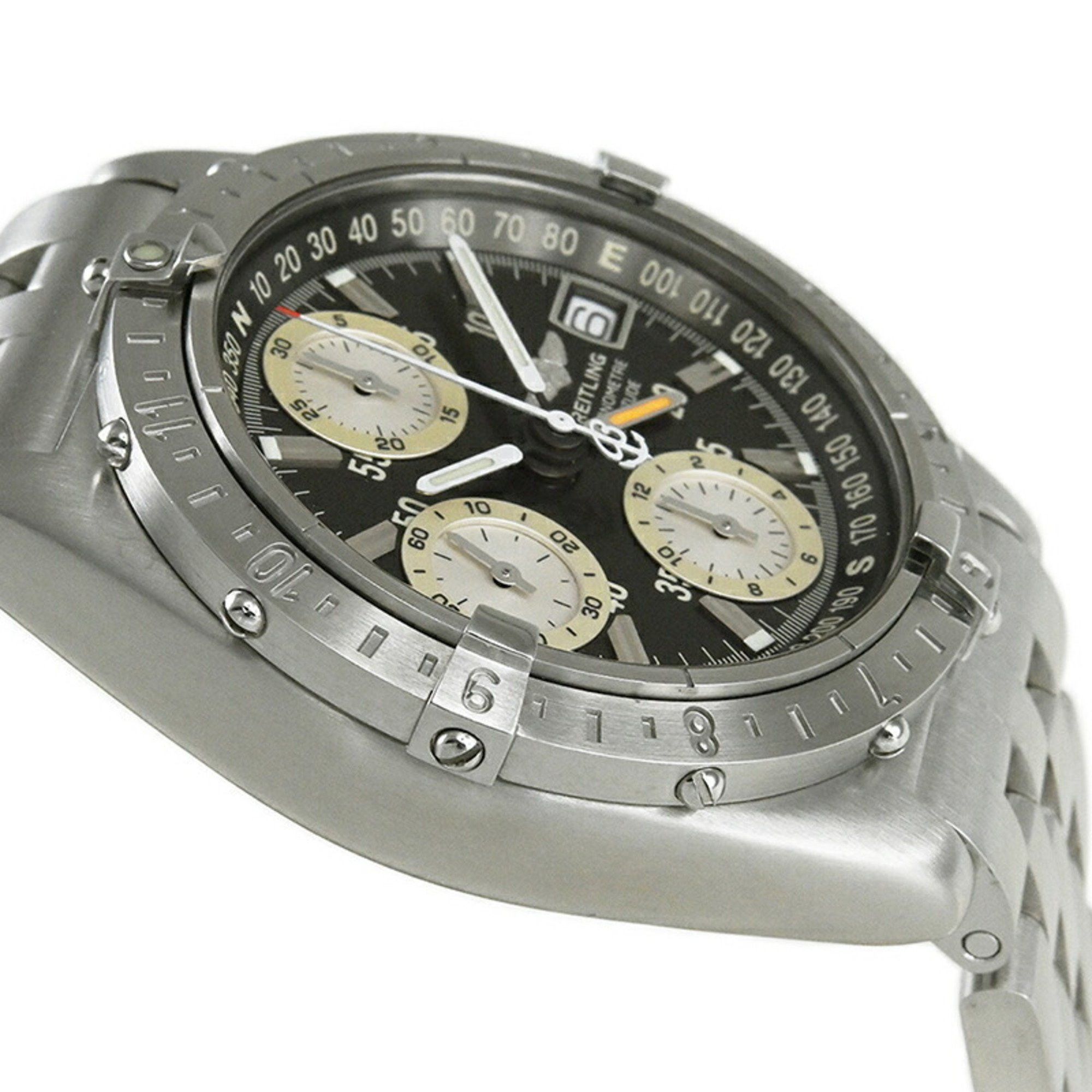 Breitling BREITLING Chronomat Longitude Watch A215B61PA (A20348) v1988 Size ONE SIZE - 4 Thumbnail