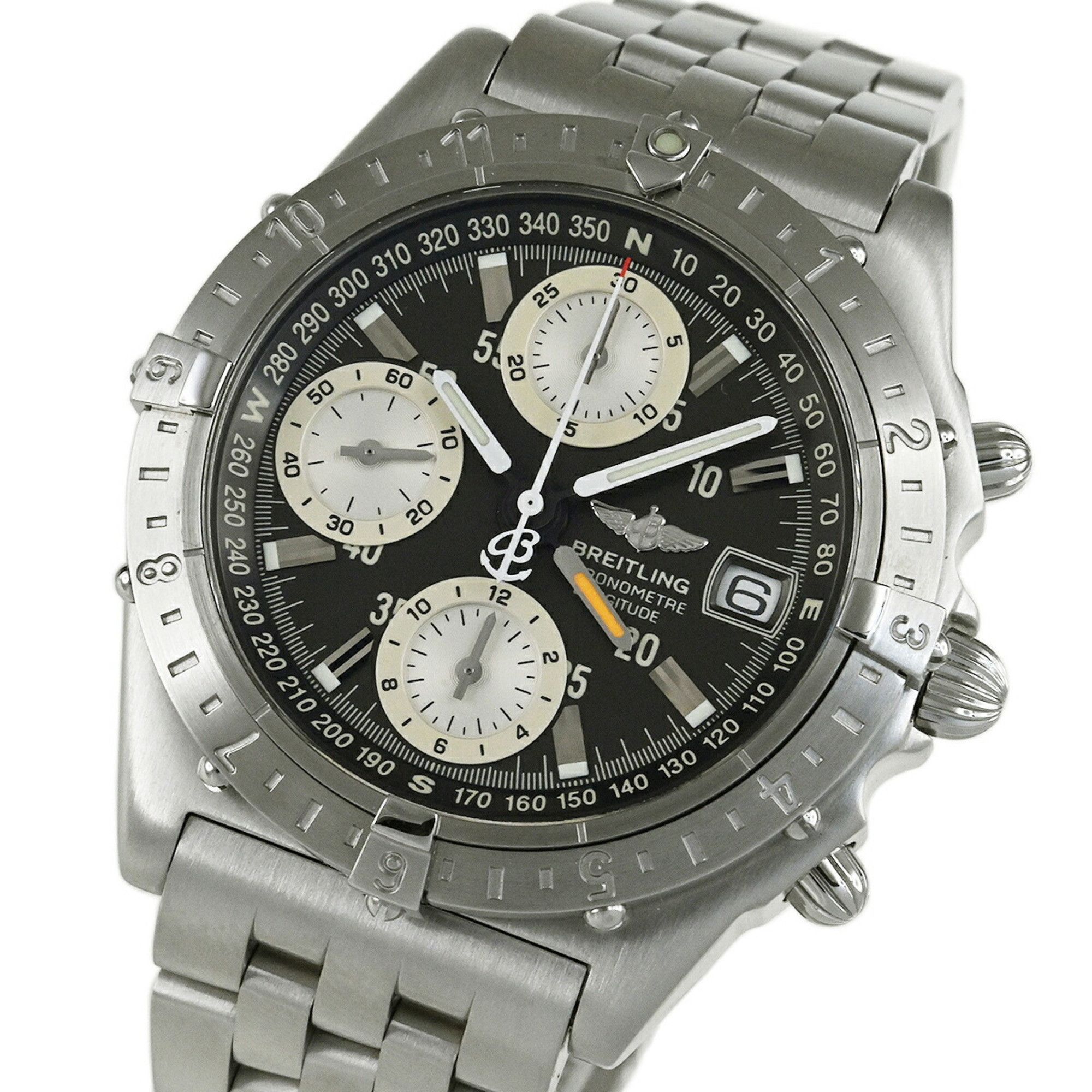 Breitling BREITLING Chronomat Longitude Watch A215B61PA (A20348) v1988 Size ONE SIZE - 2 Thumbnail