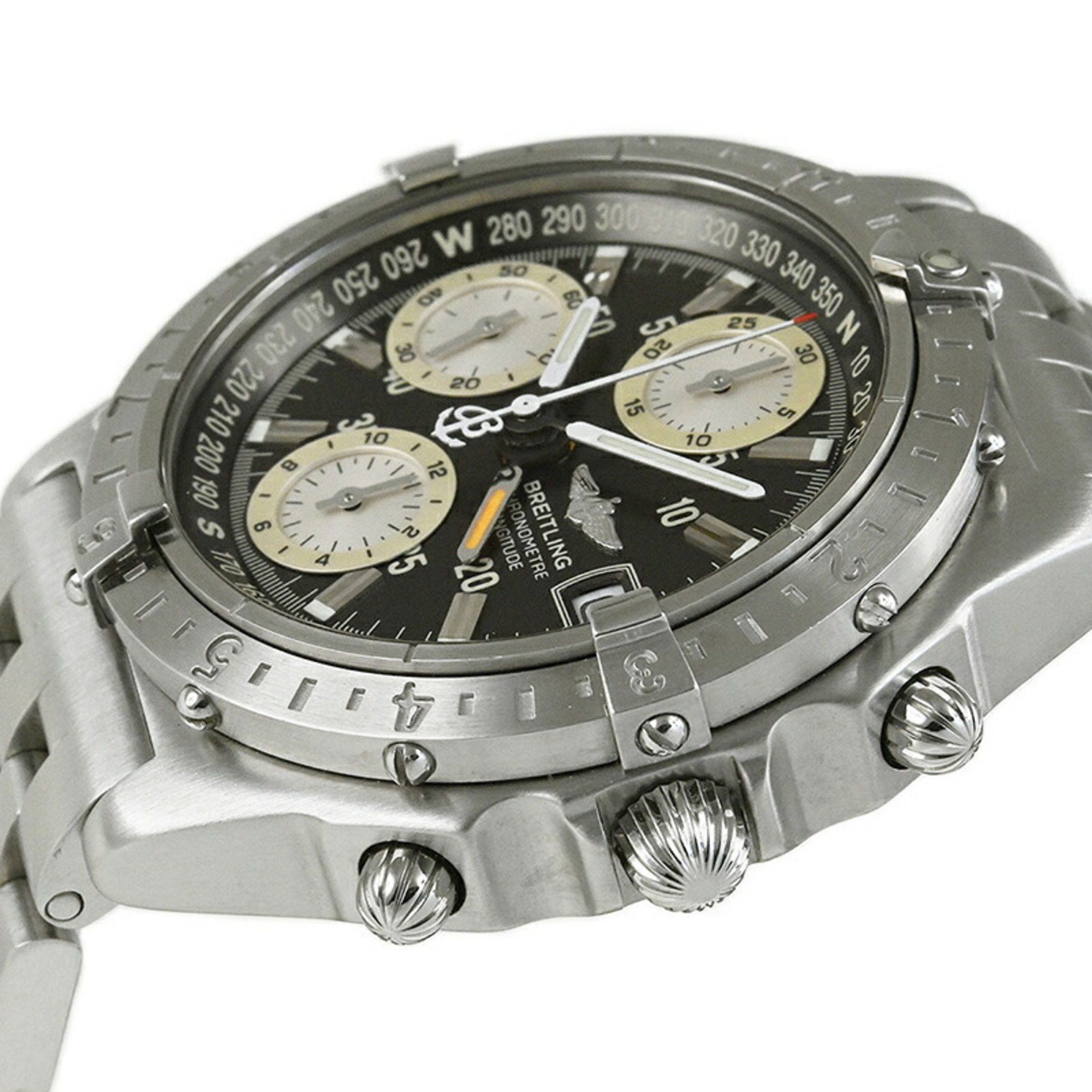 Breitling BREITLING Chronomat Longitude Watch A215B61PA (A20348) v1988 Size ONE SIZE - 3 Thumbnail