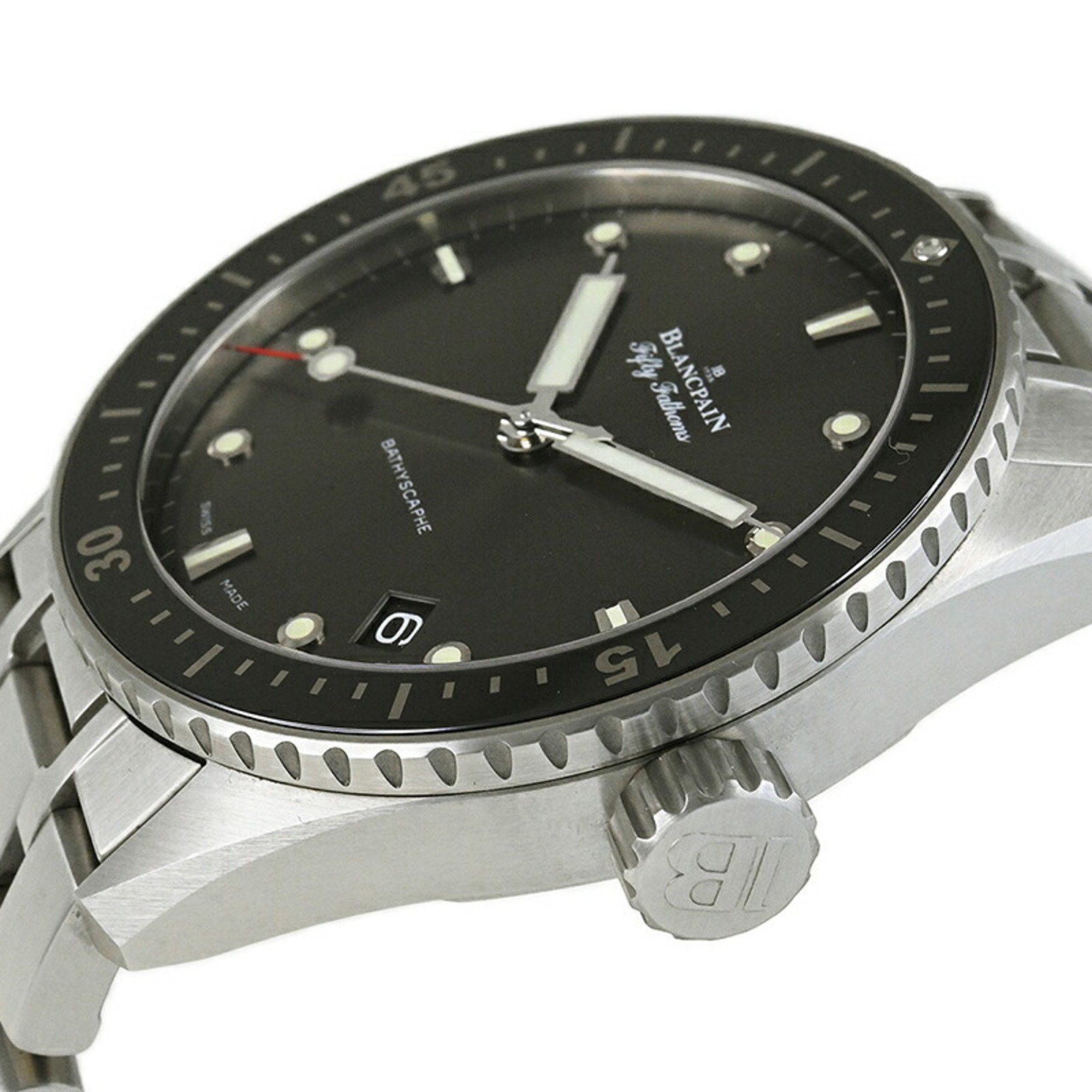 Other BLANCPAIN Fifty Fathoms Flyback Bathyscaphe Wristwatch 5000-1110-70B Size ONE SIZE - 3 Thumbnail