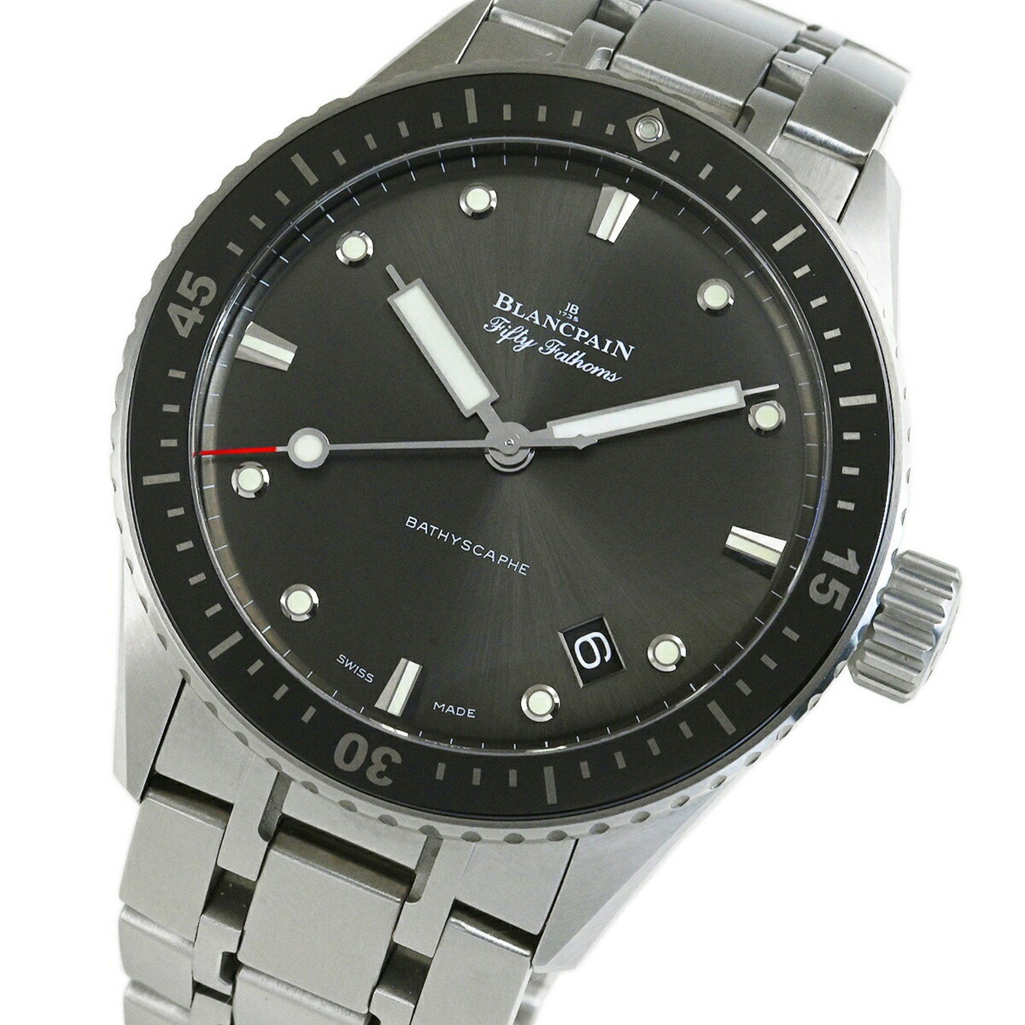 Other BLANCPAIN Fifty Fathoms Flyback Bathyscaphe Wristwatch 5000-1110-70B Size ONE SIZE - 2 Thumbnail