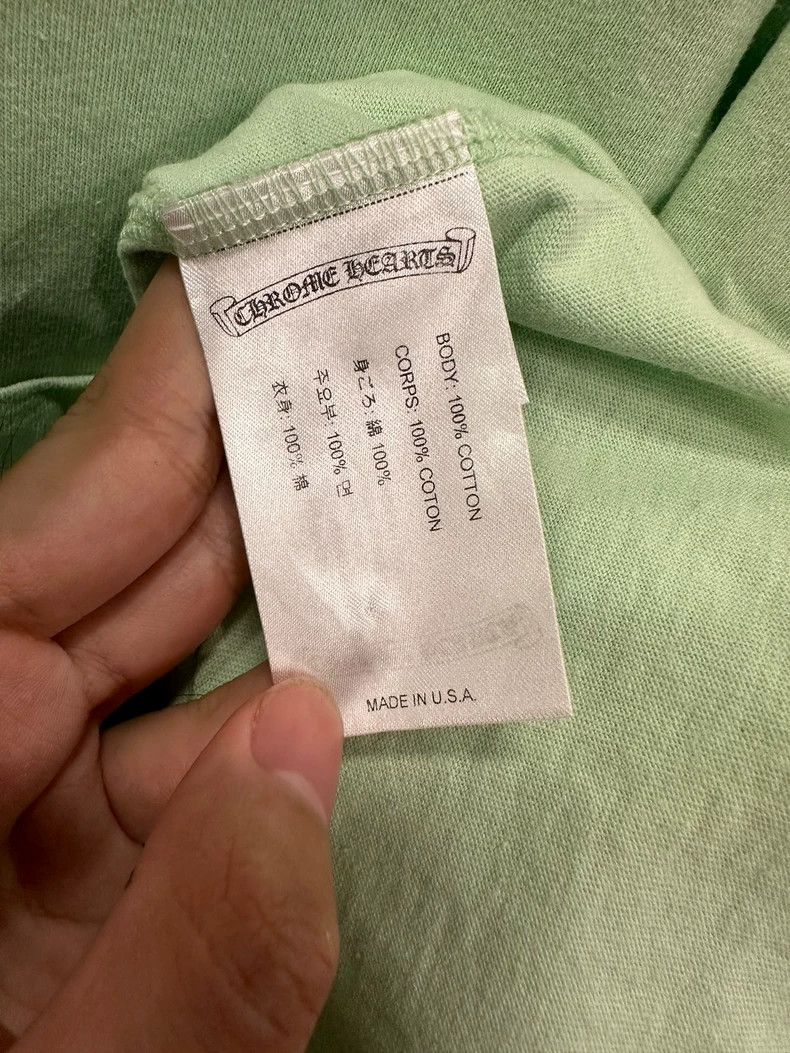 Chrome Hearts Chrome Hearts Mattyboy Mint Green T-Shirt Size US XL / EU 56 / 4 - 4 Thumbnail