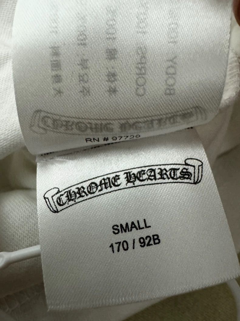 Chrome Hearts Chrome Hearts Limited Edition White T-Shirt Size US S / EU 44-46 / 1 - 7 Thumbnail