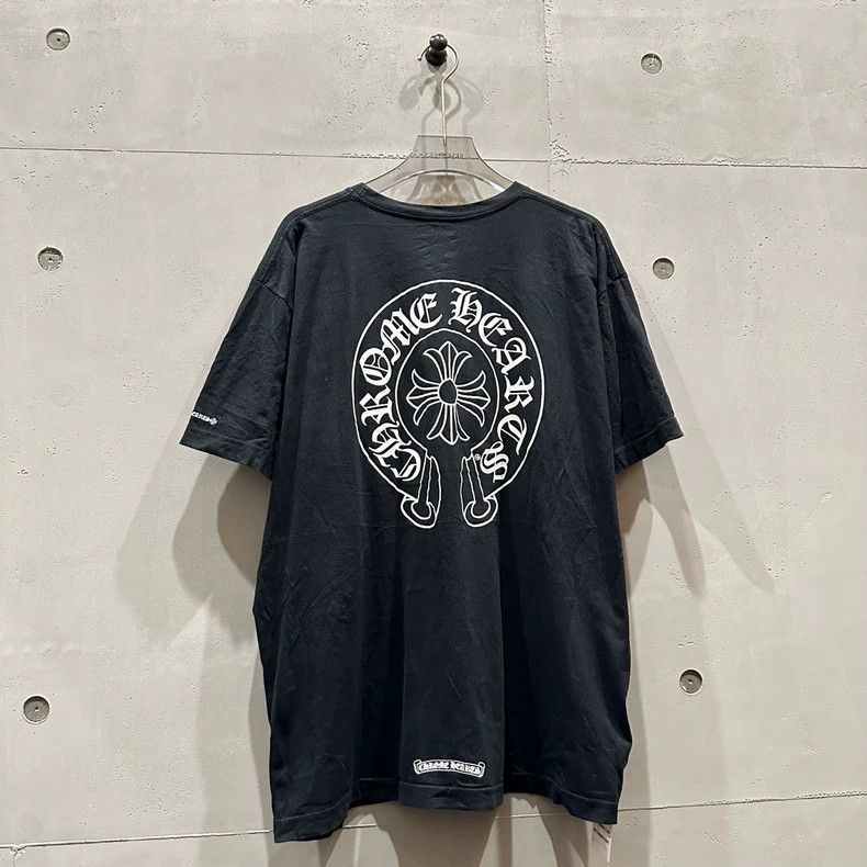 Chrome Hearts Classic Chrome Hearts Black Short Sleeve T-Shirt Size US XXL / EU 58 / 5 - 2 Thumbnail