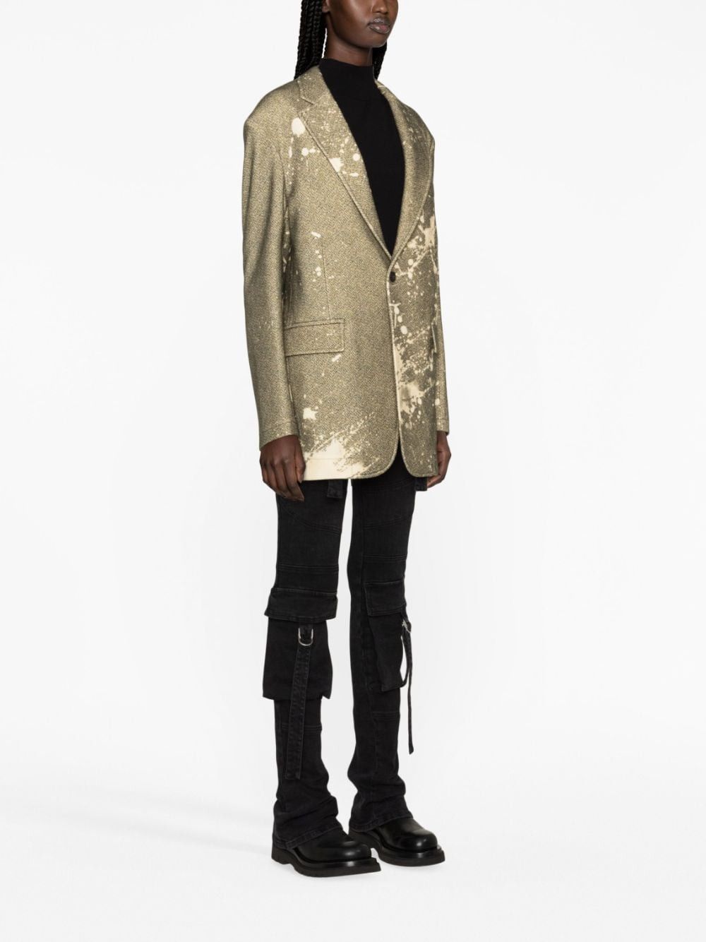 R13 OVERSIZED RAGGED BLAZER Size S / US 4 / IT 40 - 5 Thumbnail