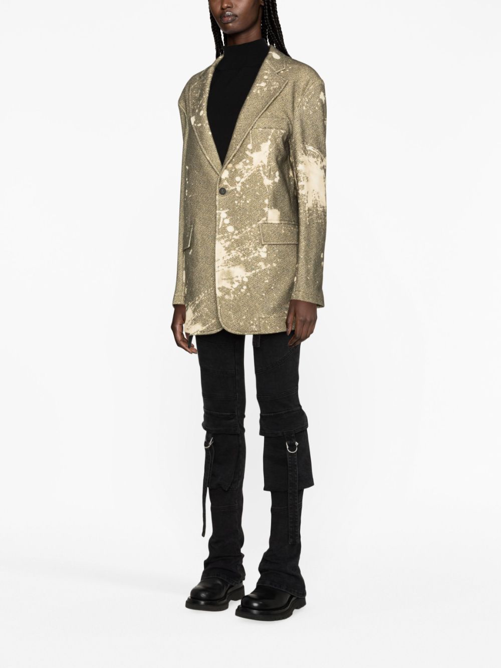R13 OVERSIZED RAGGED BLAZER Size S / US 4 / IT 40 - 7 Thumbnail