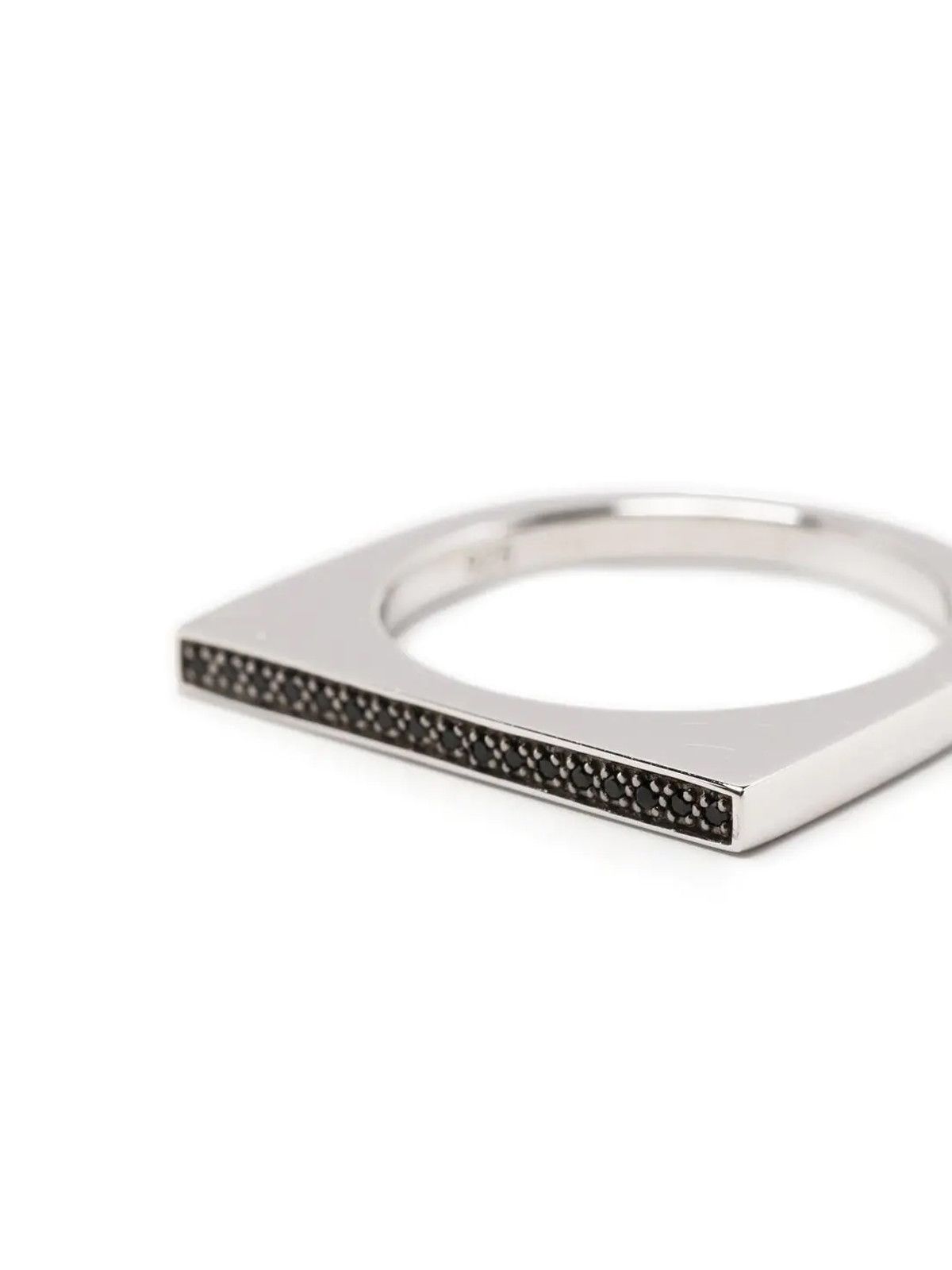 Tom Wood SLEEK RING TOP BLACK SPINEL Size ONE SIZE - 3 Thumbnail