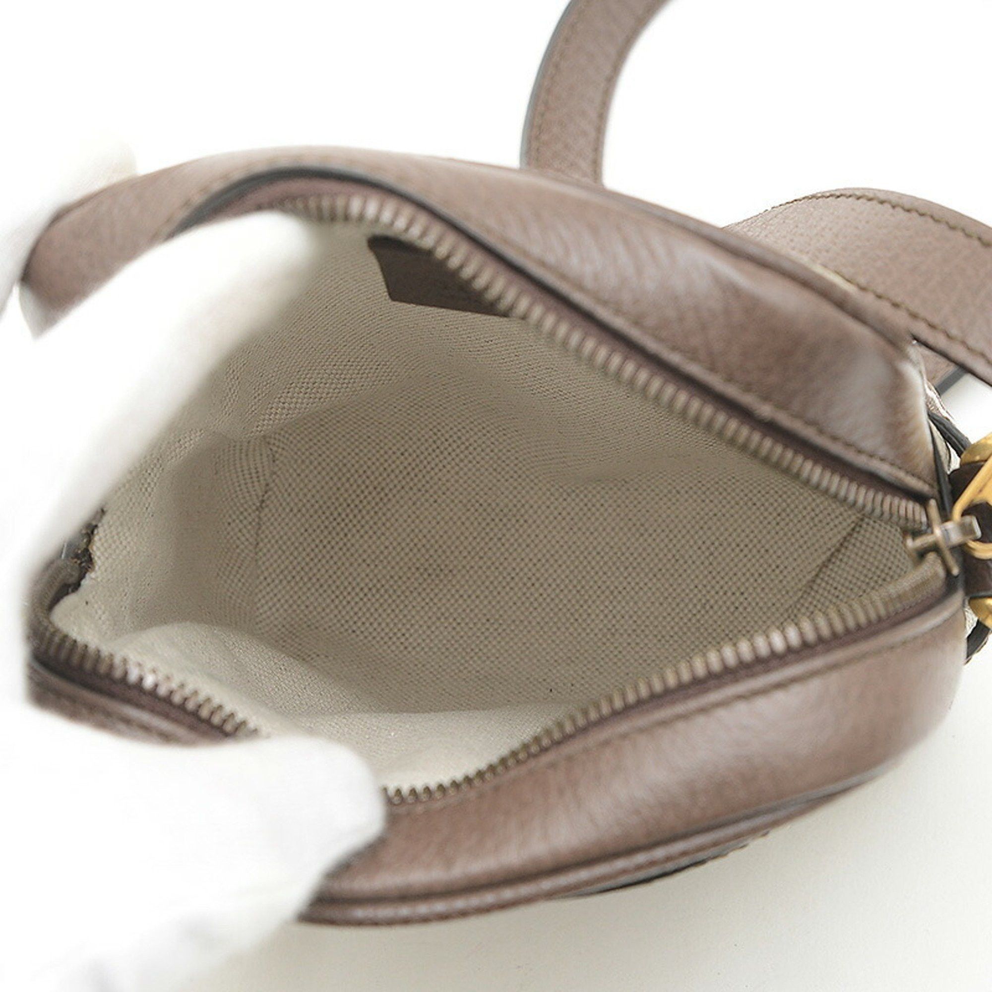 Gucci Gucci GG Supreme Offdia Shoulder Bag Sherry Line Beige 598127 Size ONE SIZE - 5 Thumbnail
