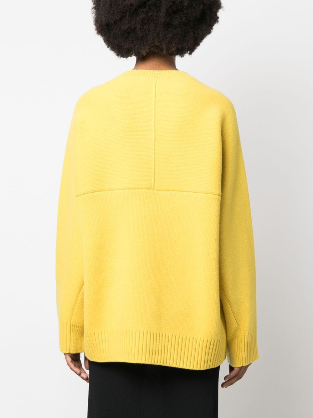 Lanvin ROUND NECK COCOON CAPE JUMPER Size S / US 4 / IT 40 - 4 Thumbnail